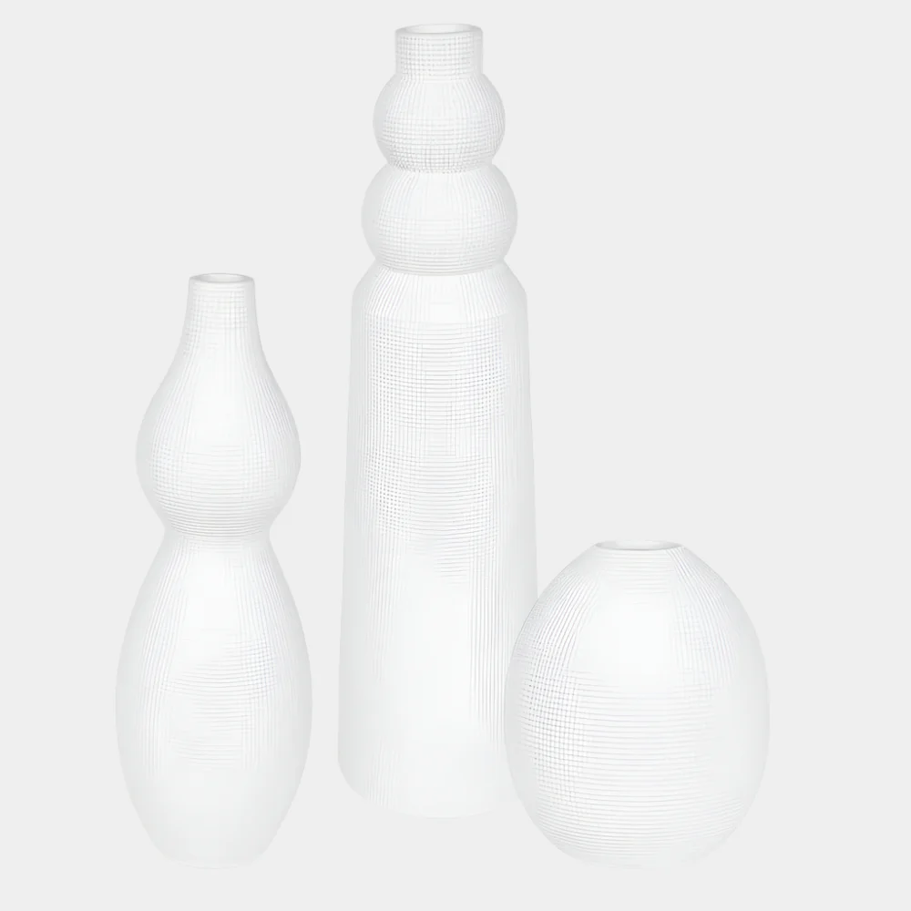Forma Outdoor Vases, S/3