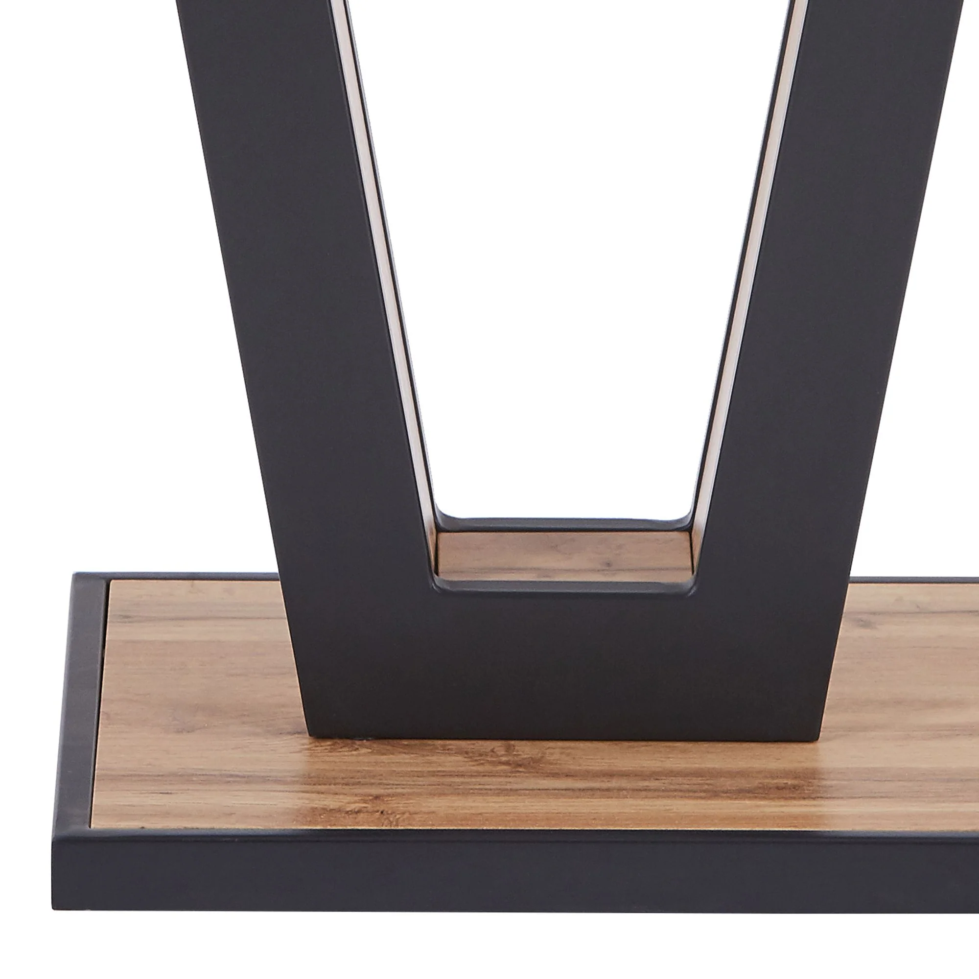Forna Accent Table in Natural and Black - Image 3