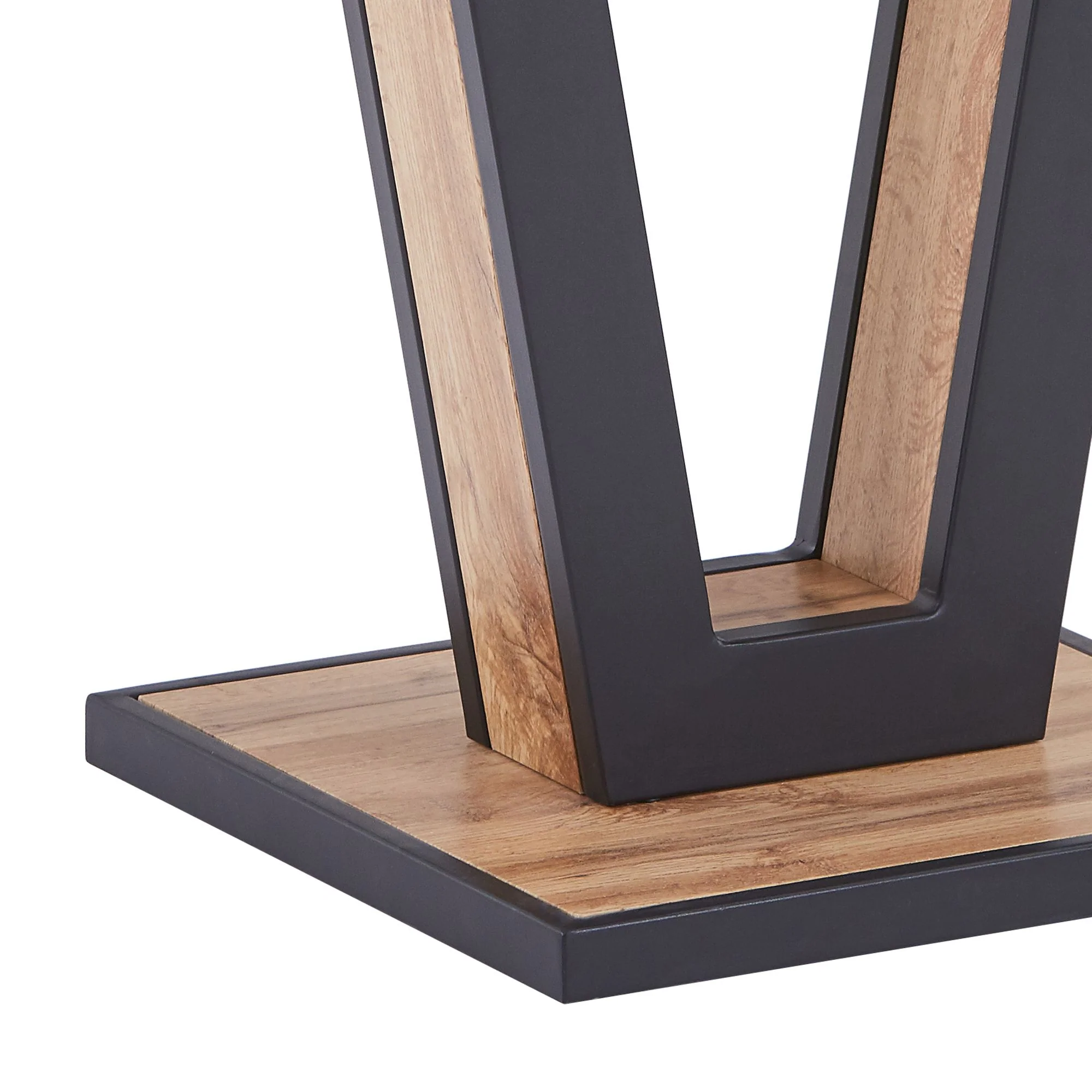 Forna Accent Table in Natural and Black - Image 7