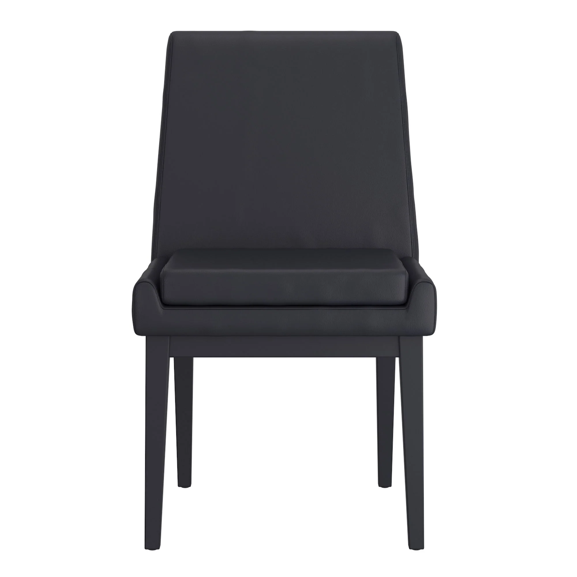 Forna/Cortez 7pc Dining Set in Natural Table with Black Chair - Image 10