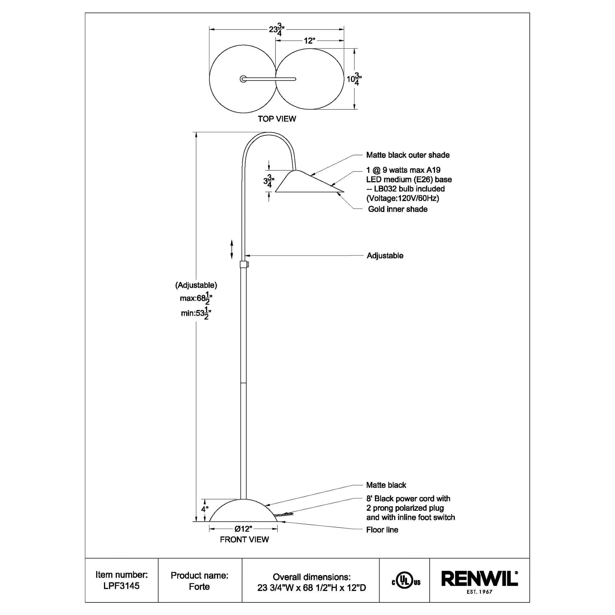 Forte Floor Lamp - Image 6
