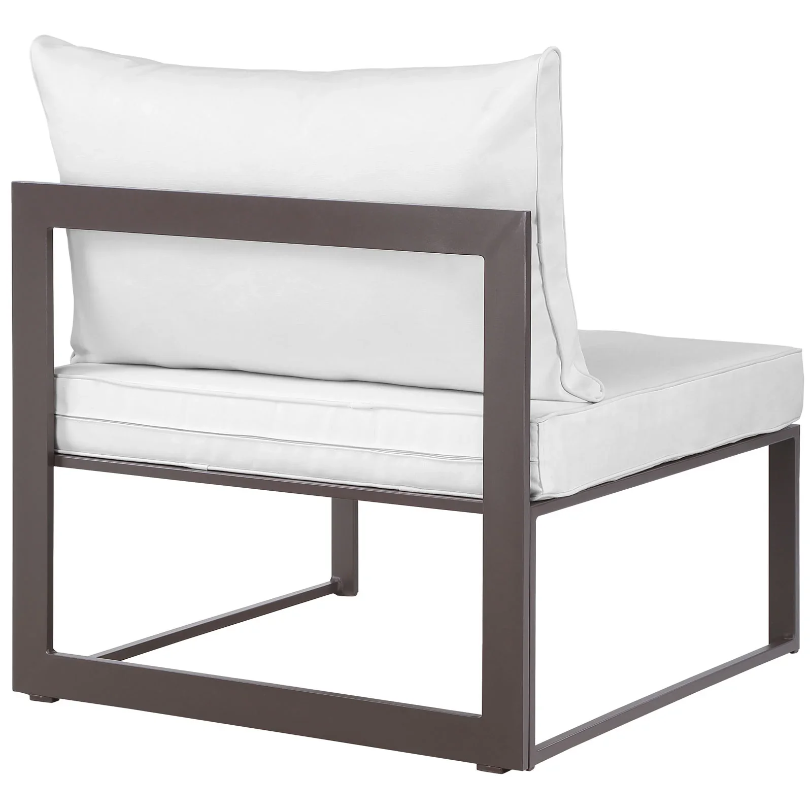 Fortuna Armless Outdoor Patio Chair - Image 2