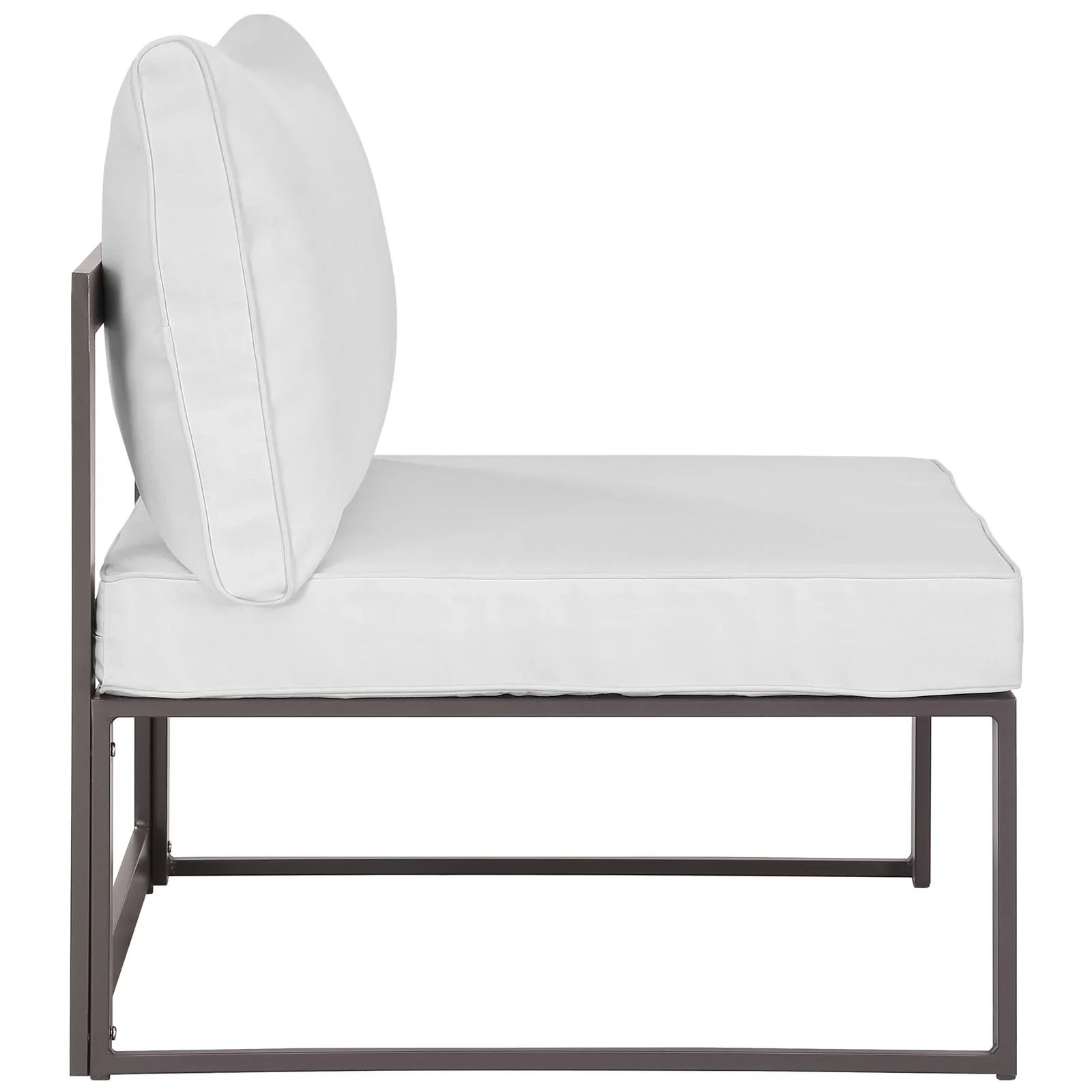 Fortuna Armless Outdoor Patio Chair - Image 3
