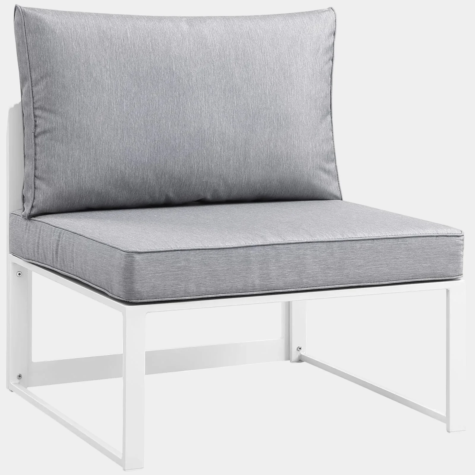 Fortuna Armless Outdoor Patio Chair - Image 4