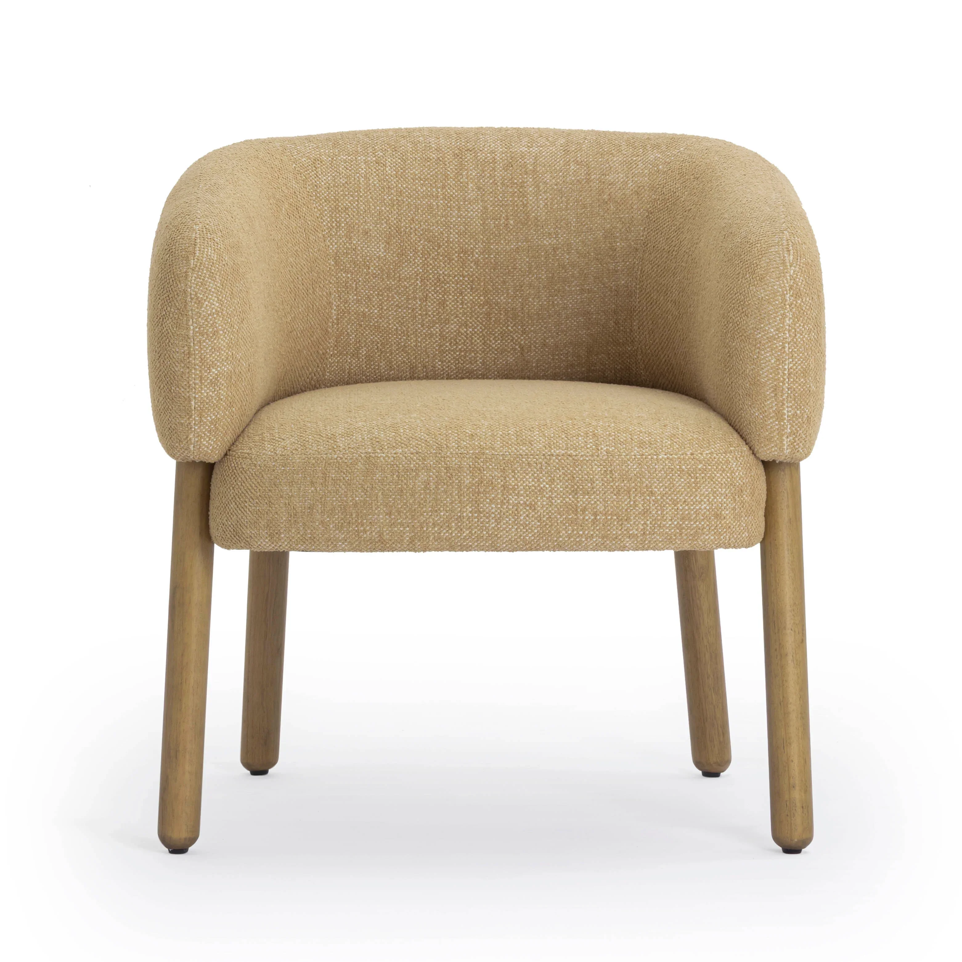 Foxy Textured Performance Fabric Accent Chair - Image 3