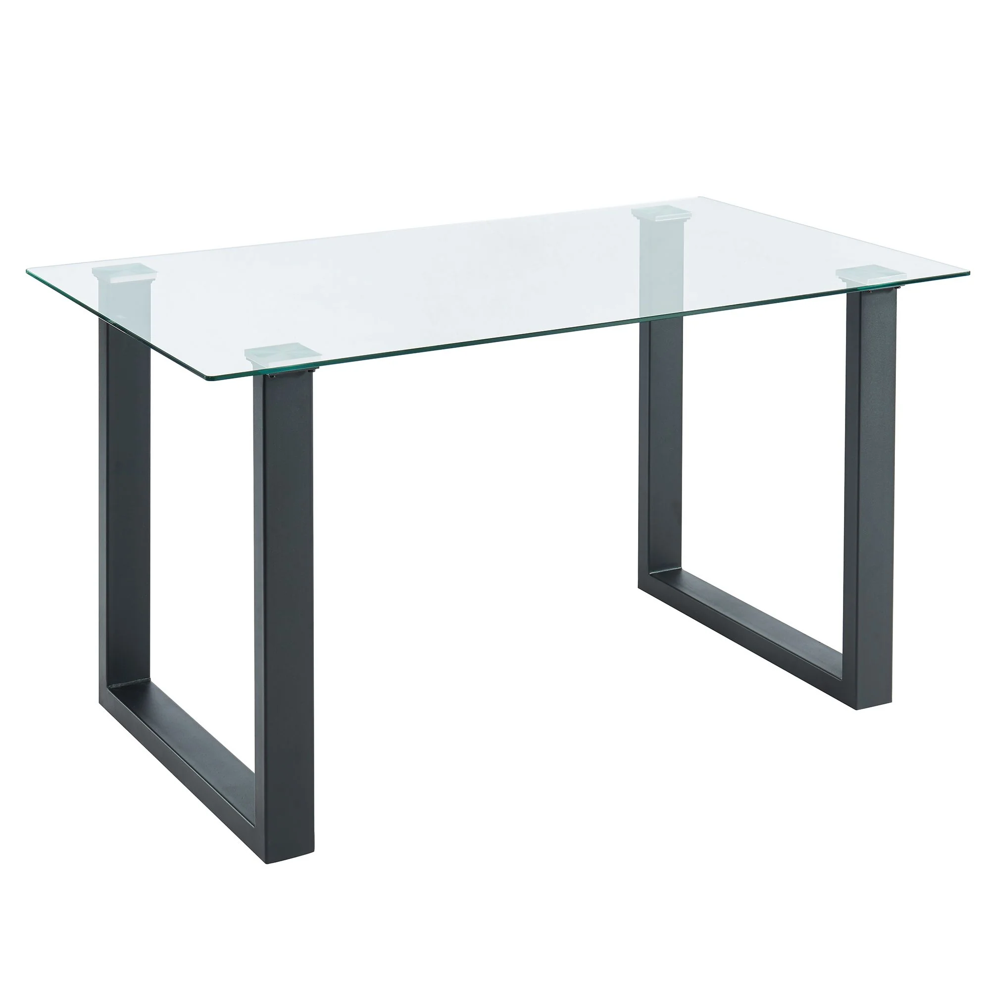 Franco/Silvano 5pc Dining Set in Black with Vintage Grey Chair - Image 2