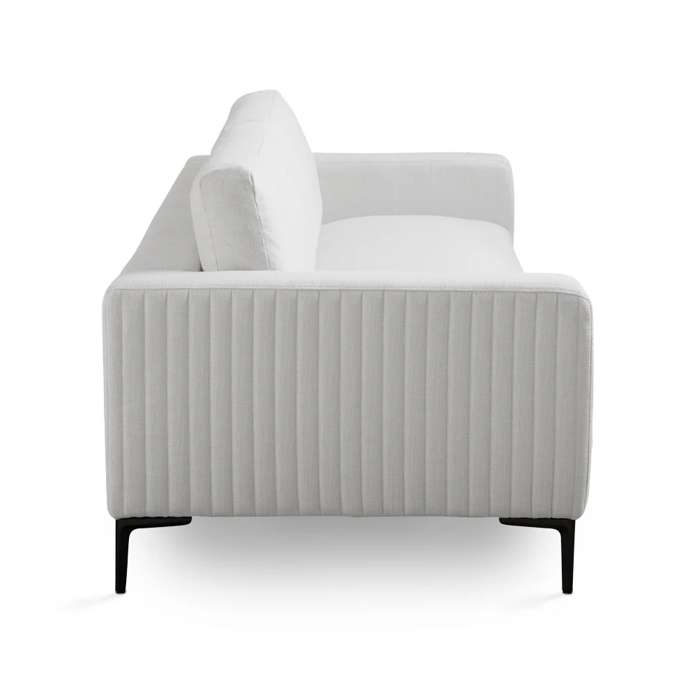 Franco Sofa: Grey Linen - Image 3