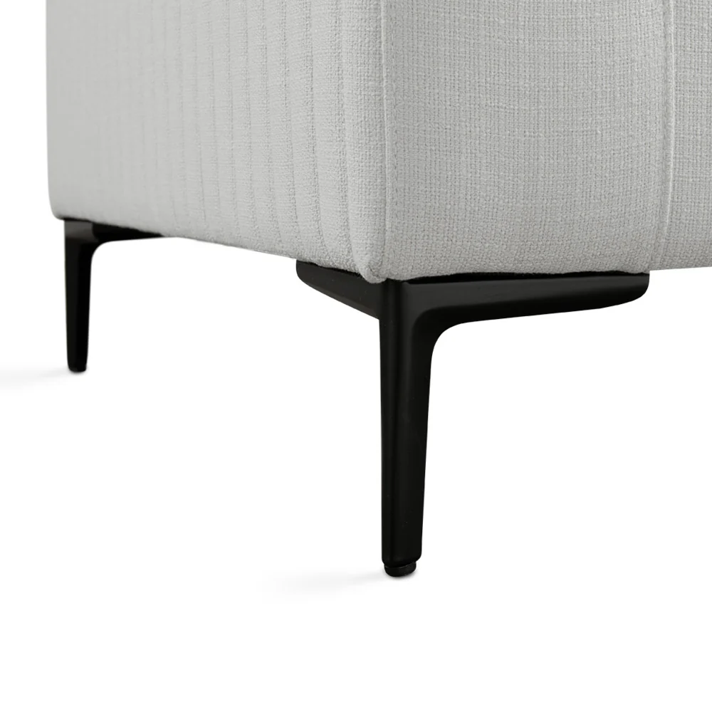 Franco Sofa: Grey Linen - Image 5