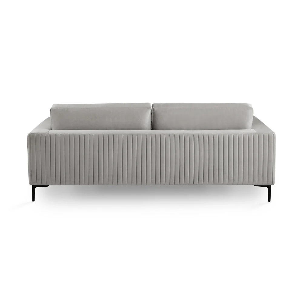 Franco Sofa Grey Velvet - Image 2