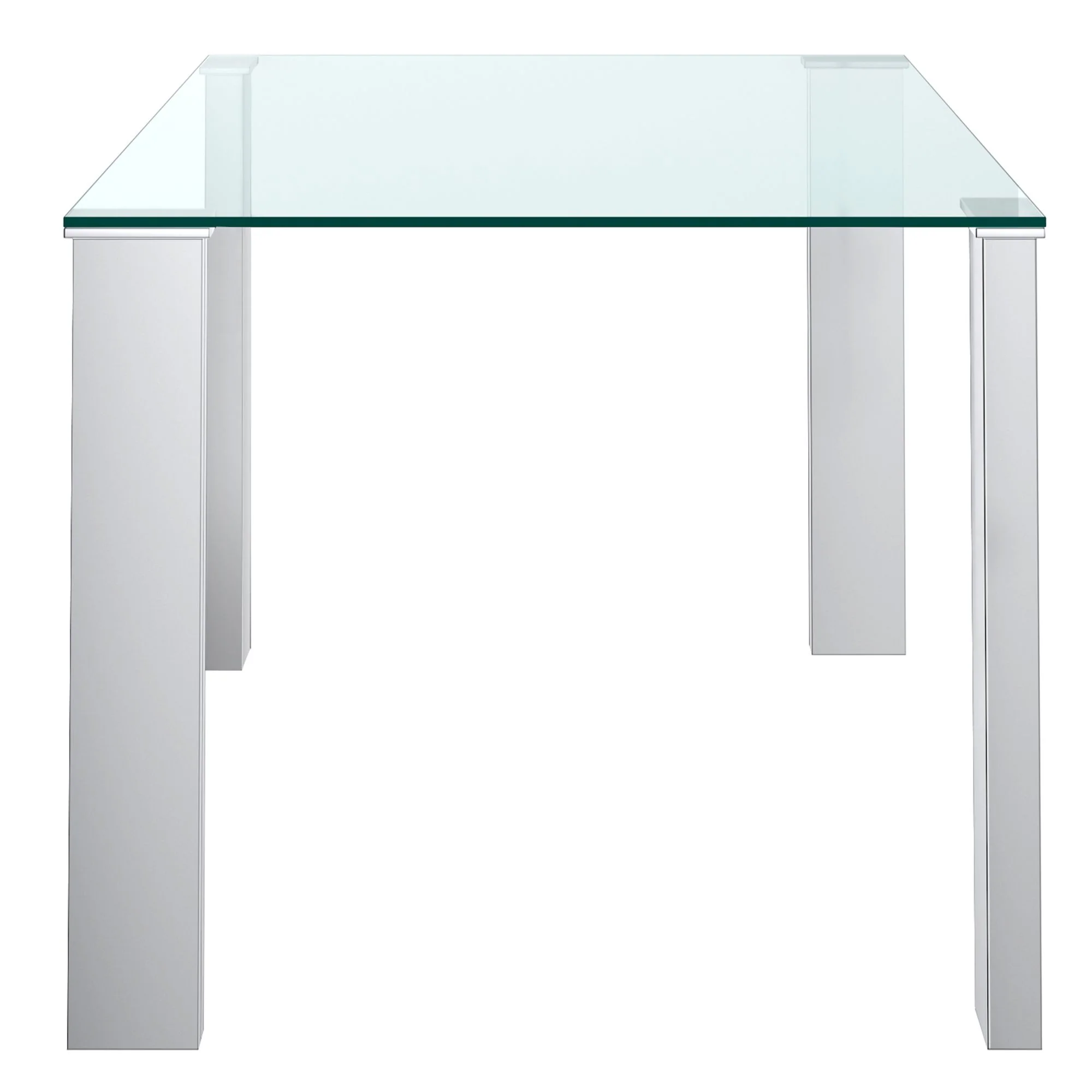 Frankfurt Rectangular Dining Table in Stainless Steel - Image 6