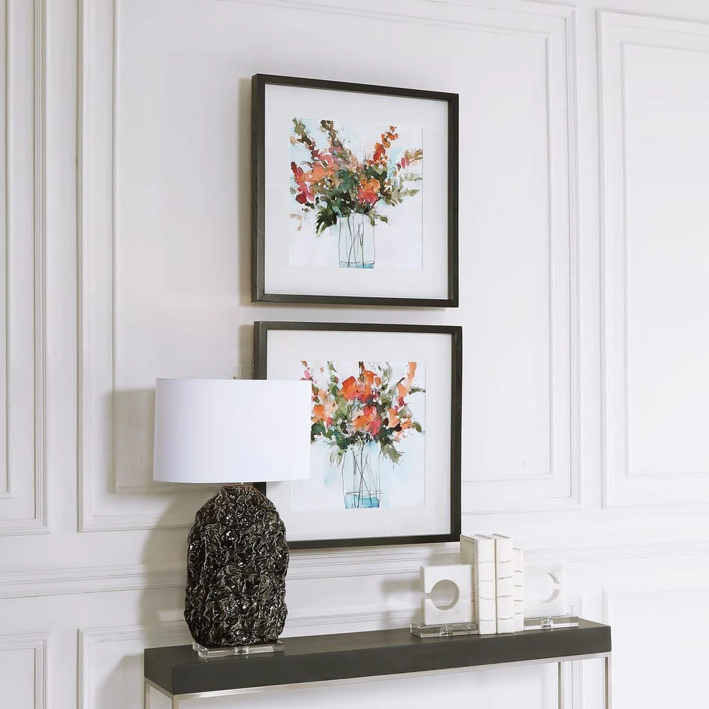 Fresh Flowers Framed Prints, S/2 - Image 5