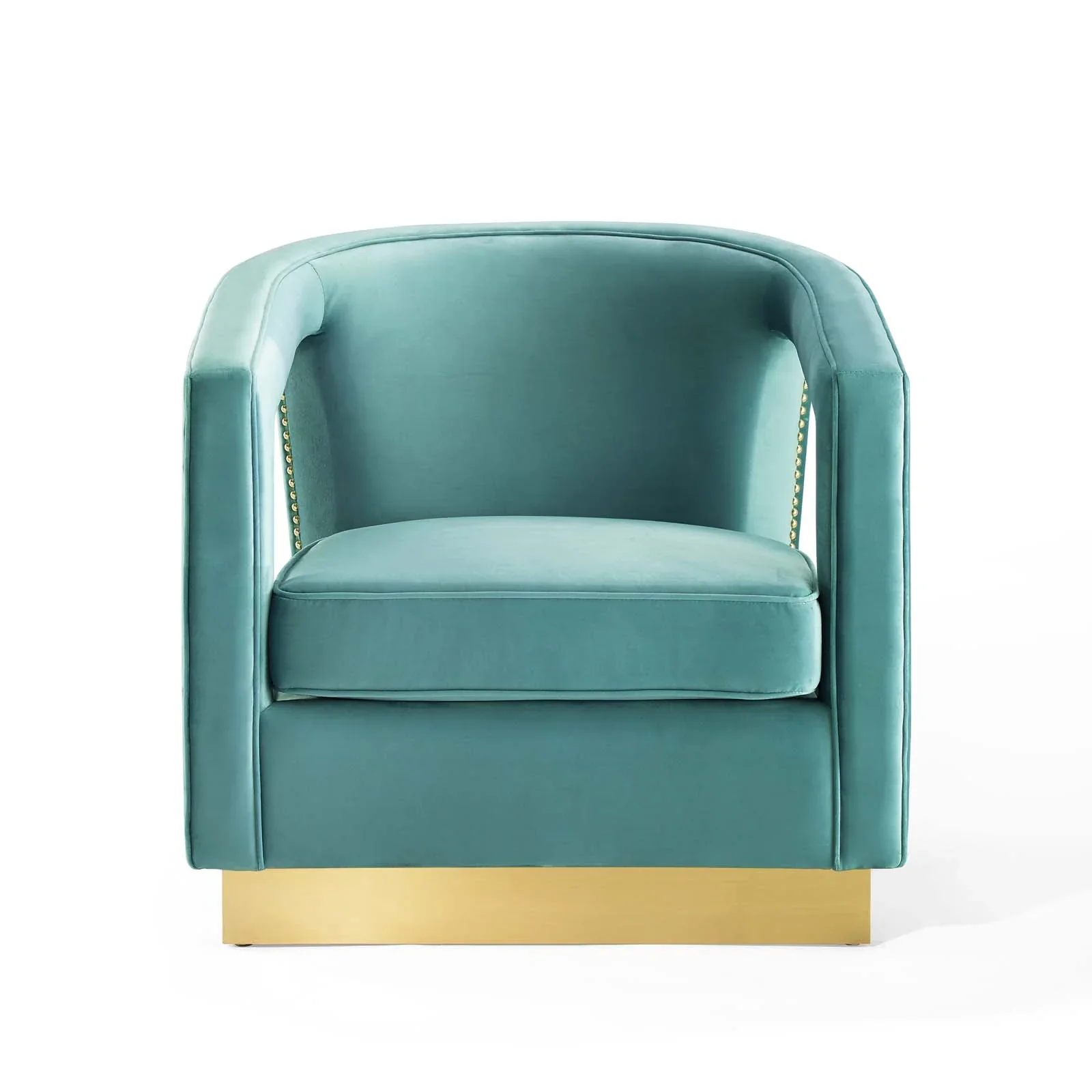 Frolick Performance Velvet Armchair - Image 4