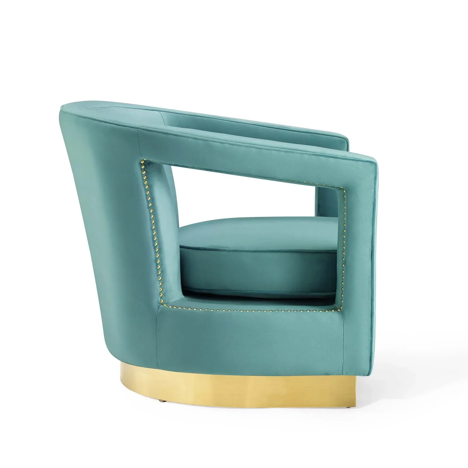 Frolick Performance Velvet Armchair - Image 6