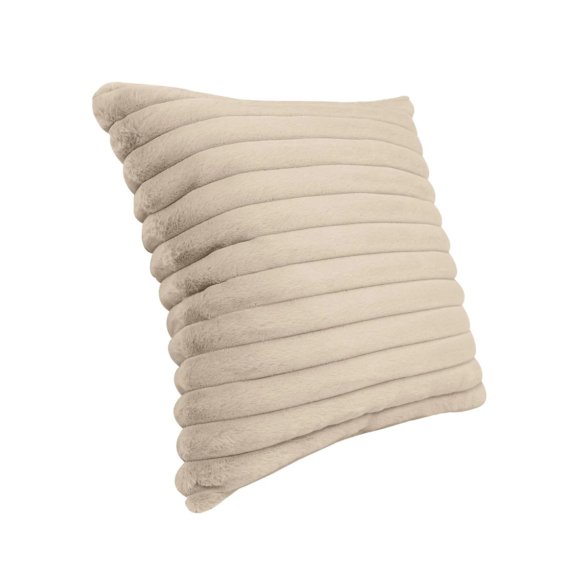 Furry Vegan Fur Square Accent Pillow - Image 3