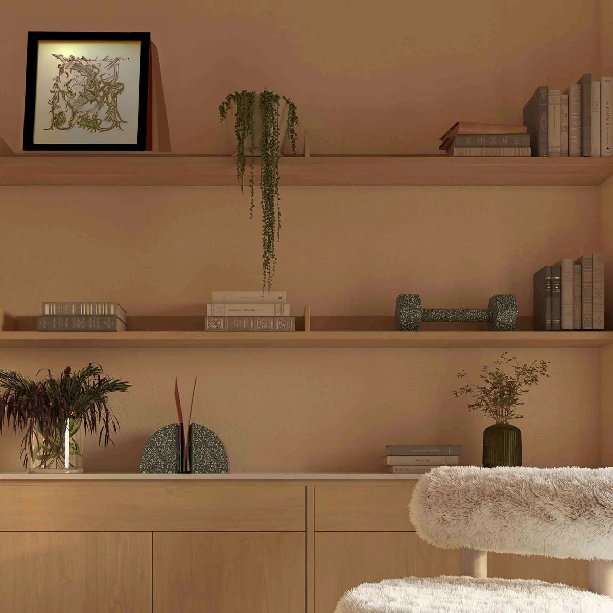 Gabby Green Arc Bookends - Image 2