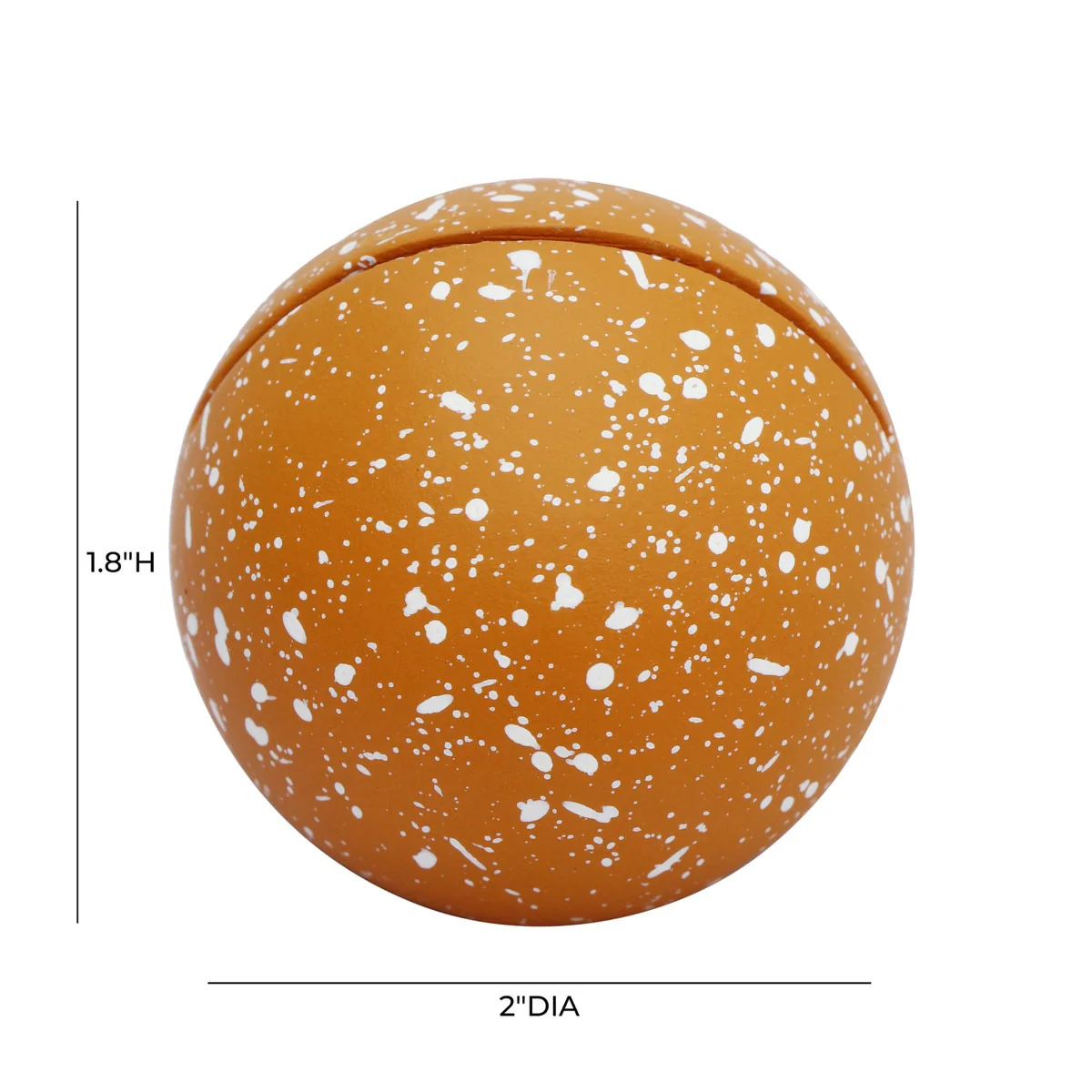 Gabby Speckled Terracotta Round Card Holder - Set of 4 - Image 4