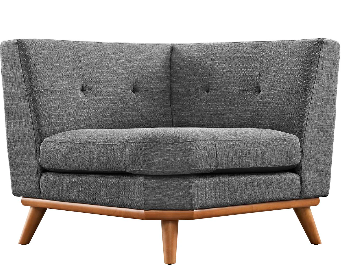 Gage Upholstered Fabric Corner Chair - Image 5