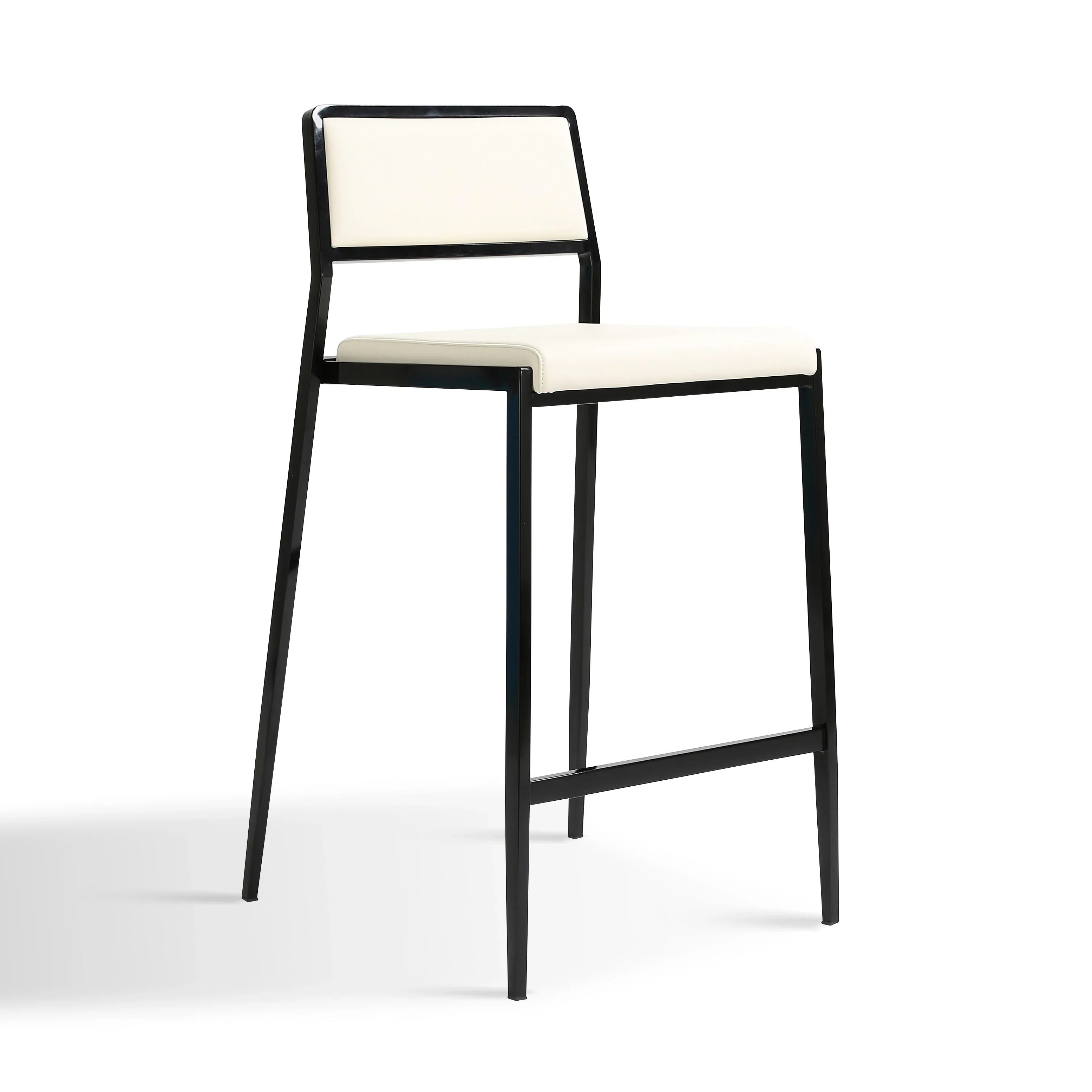 Gale Performance Vegan Leather Stackable Stool - Set of 2 - Image 3
