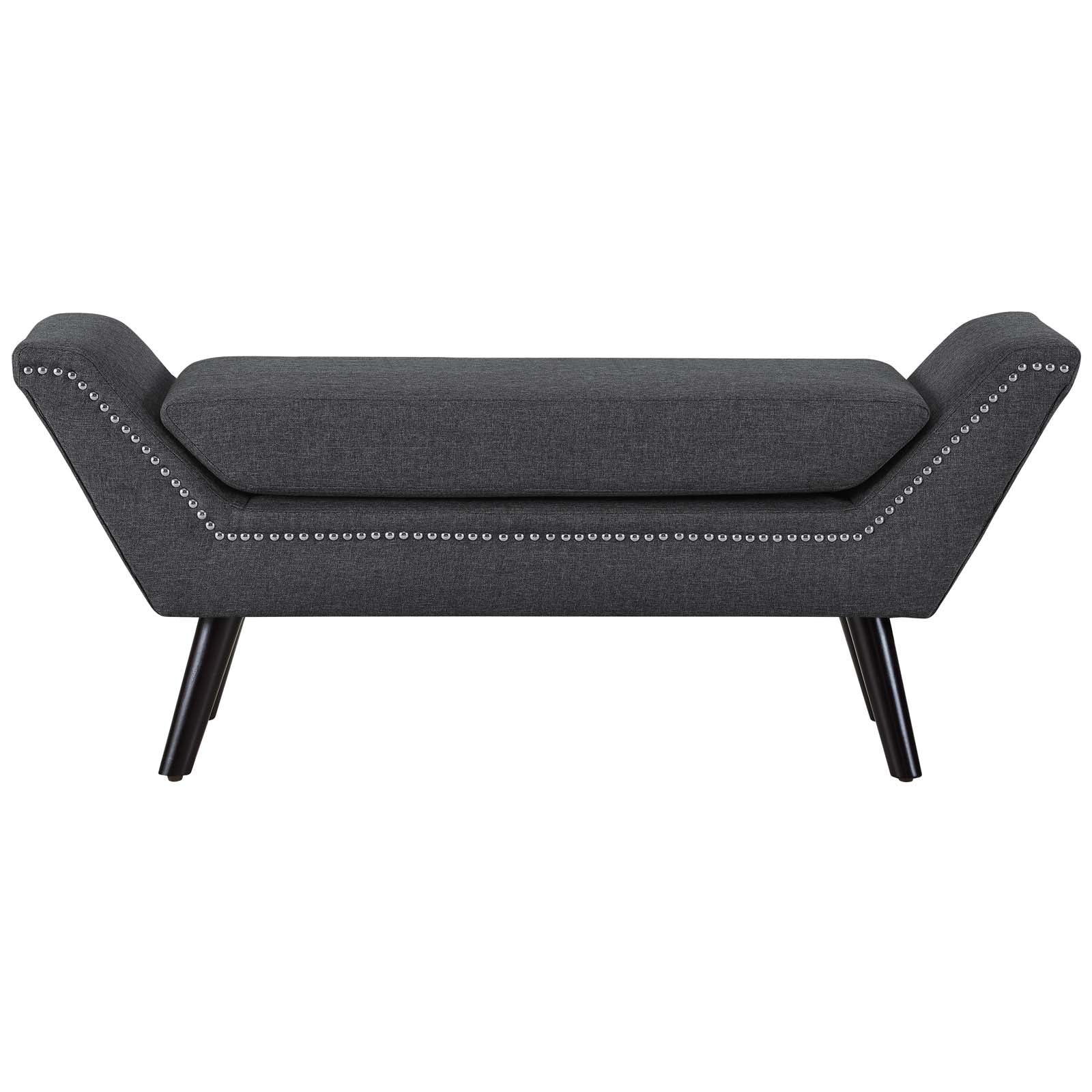 Gambol Upholstered Fabric Bench - Image 5