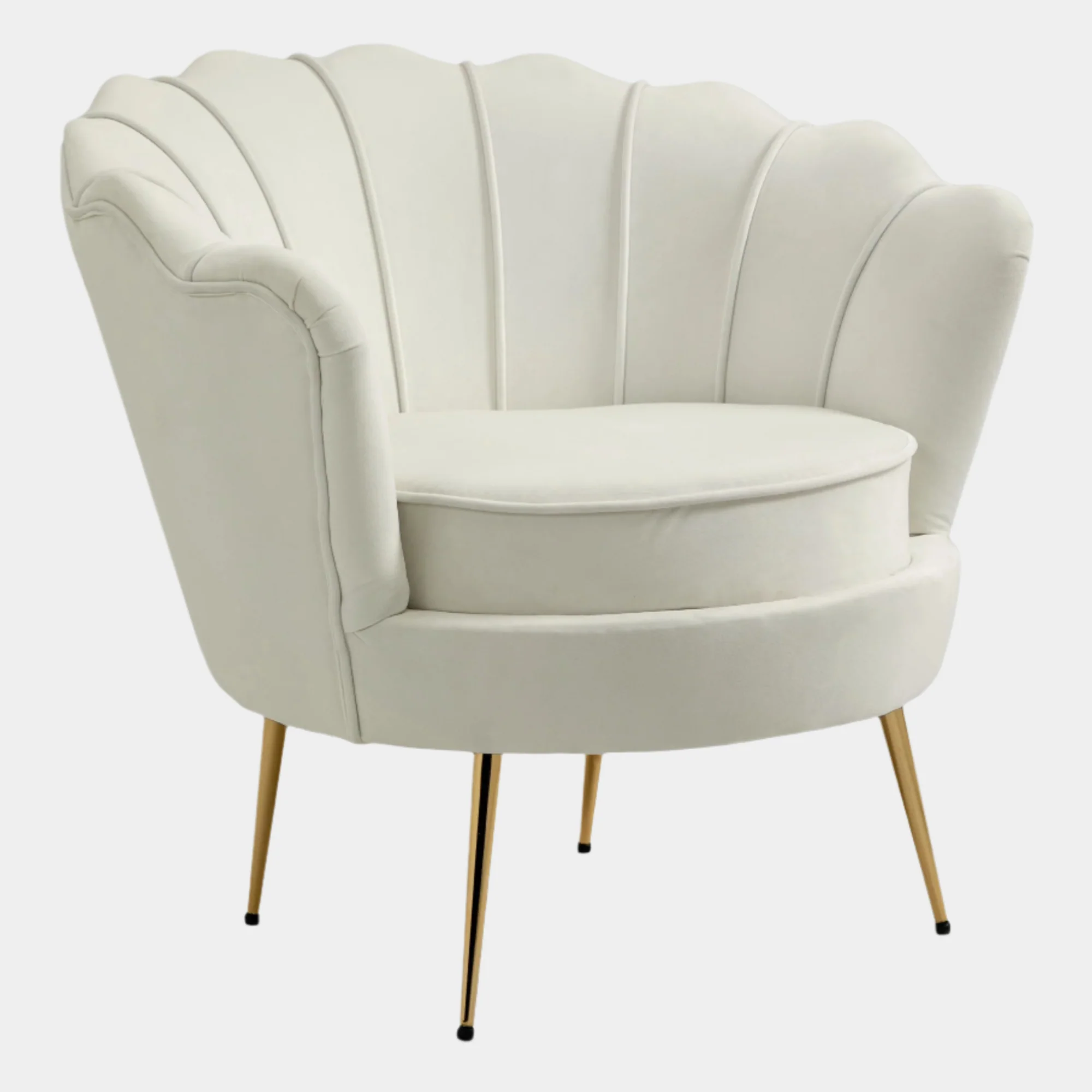 Gardenia Velvet Upholstered Chair