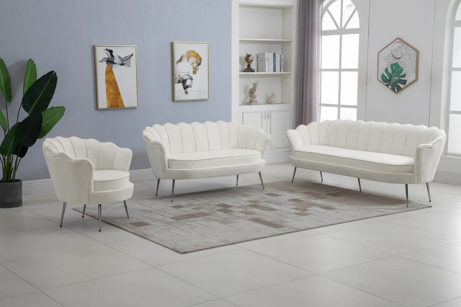 Gardenia Velvet Upholstered Chair - Image 15