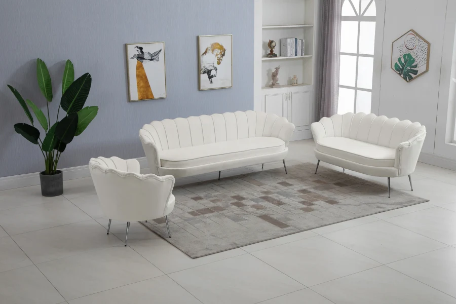 Gardenia Velvet Upholstered Chair - Image 19
