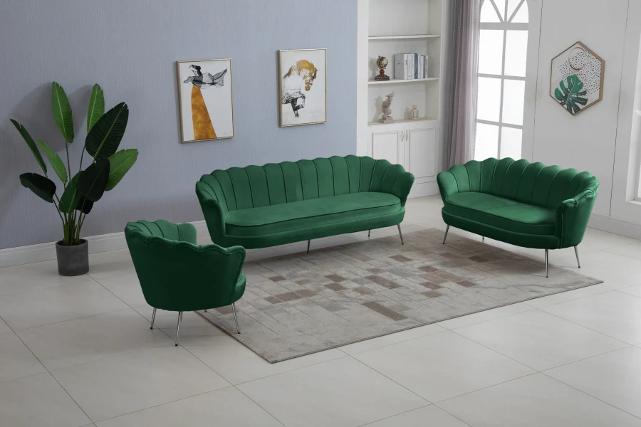 Gardenia Velvet Upholstered Chair - Image 42