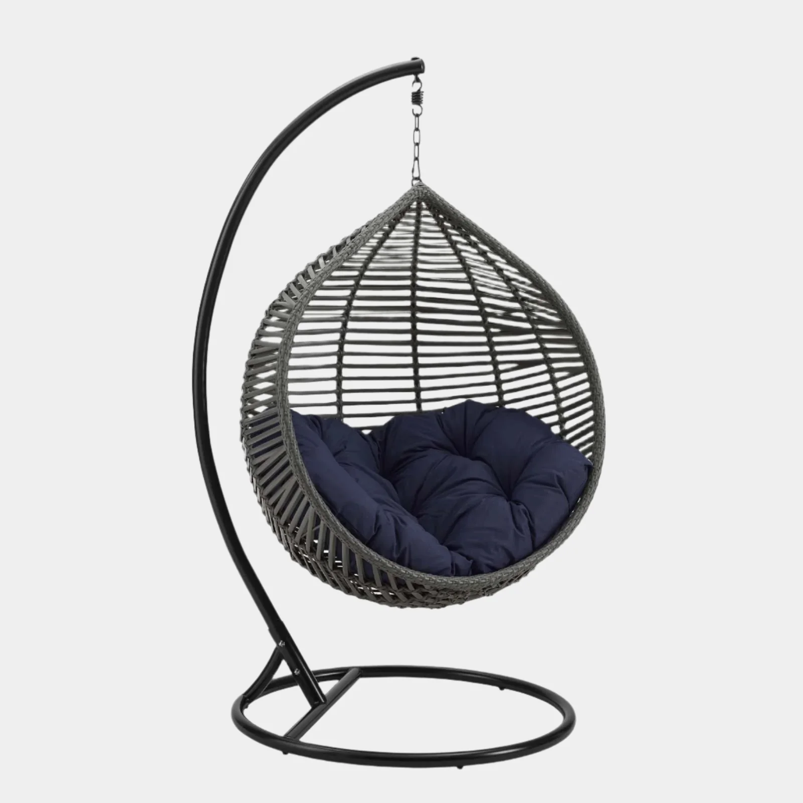 Garner Teardrop Outdoor Patio Swing Chair - Image 13