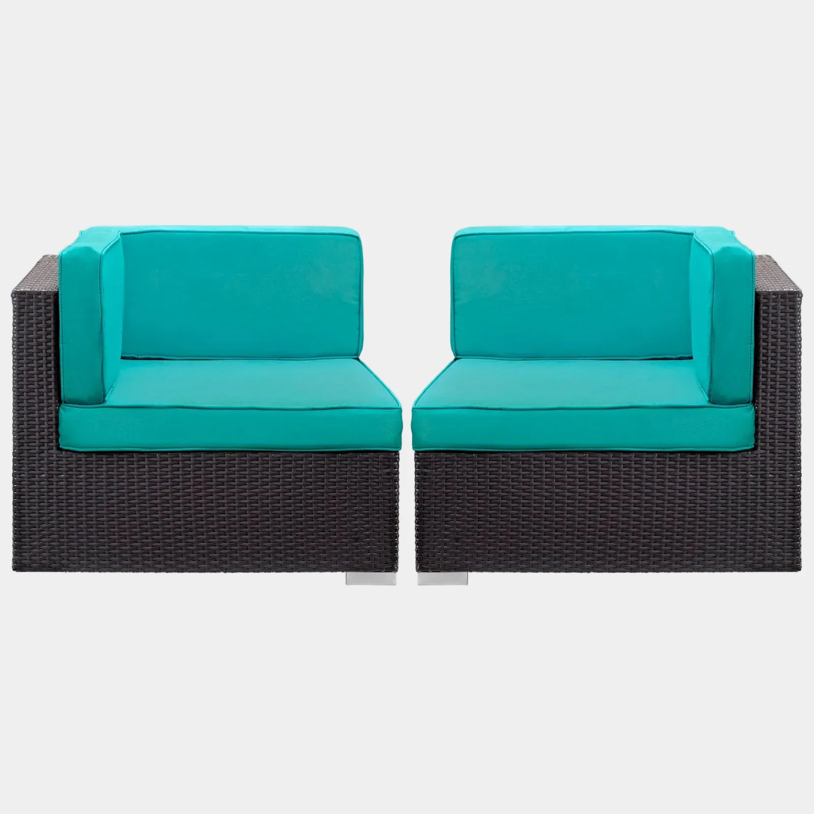 Gather Outdoor Patio Corner Sectional Set of 2 - Image 13