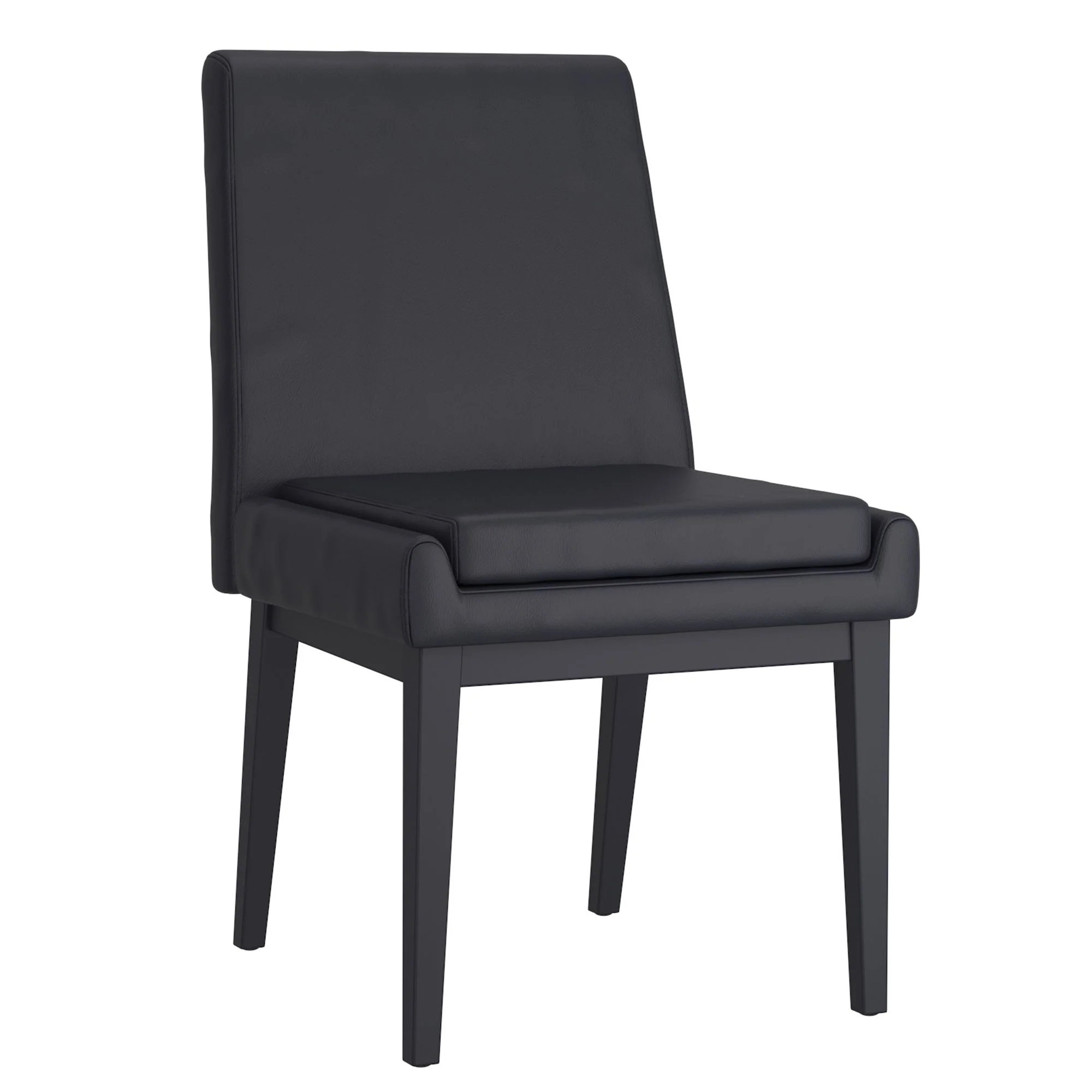 Gavin/Cortez 7pc Dining Set in Black with Black Chair - Image 7