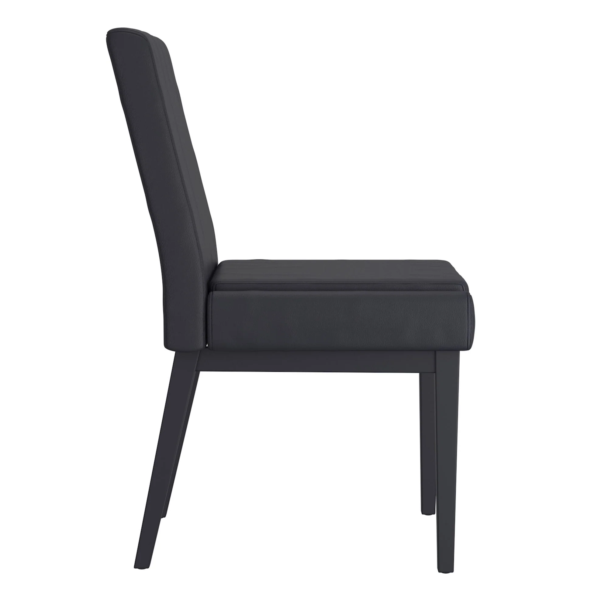 Gavin/Cortez 7pc Dining Set in Black with Black Chair - Image 9