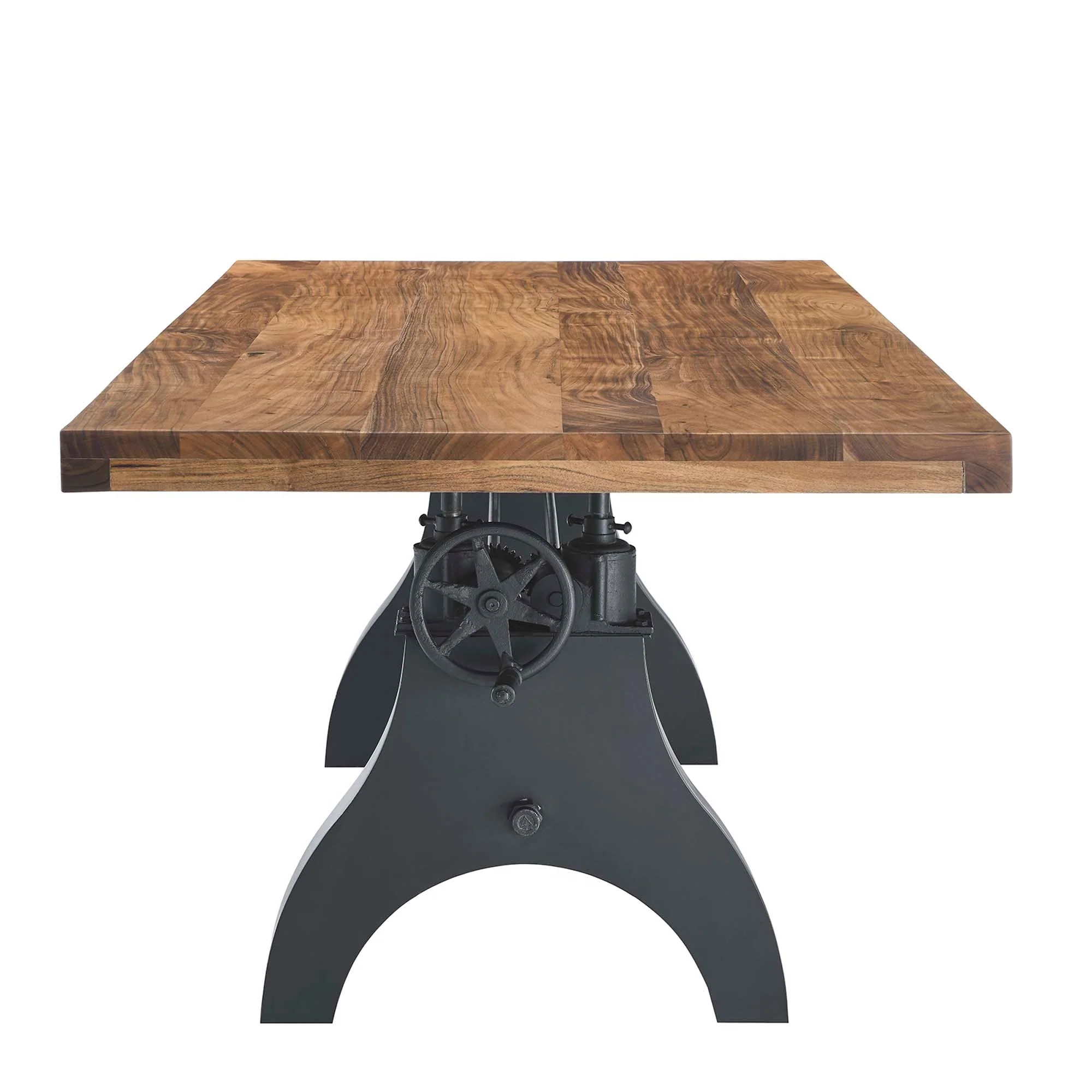 Genuine 96" Crank Adjustable Height Dining and Conference Table - Image 5