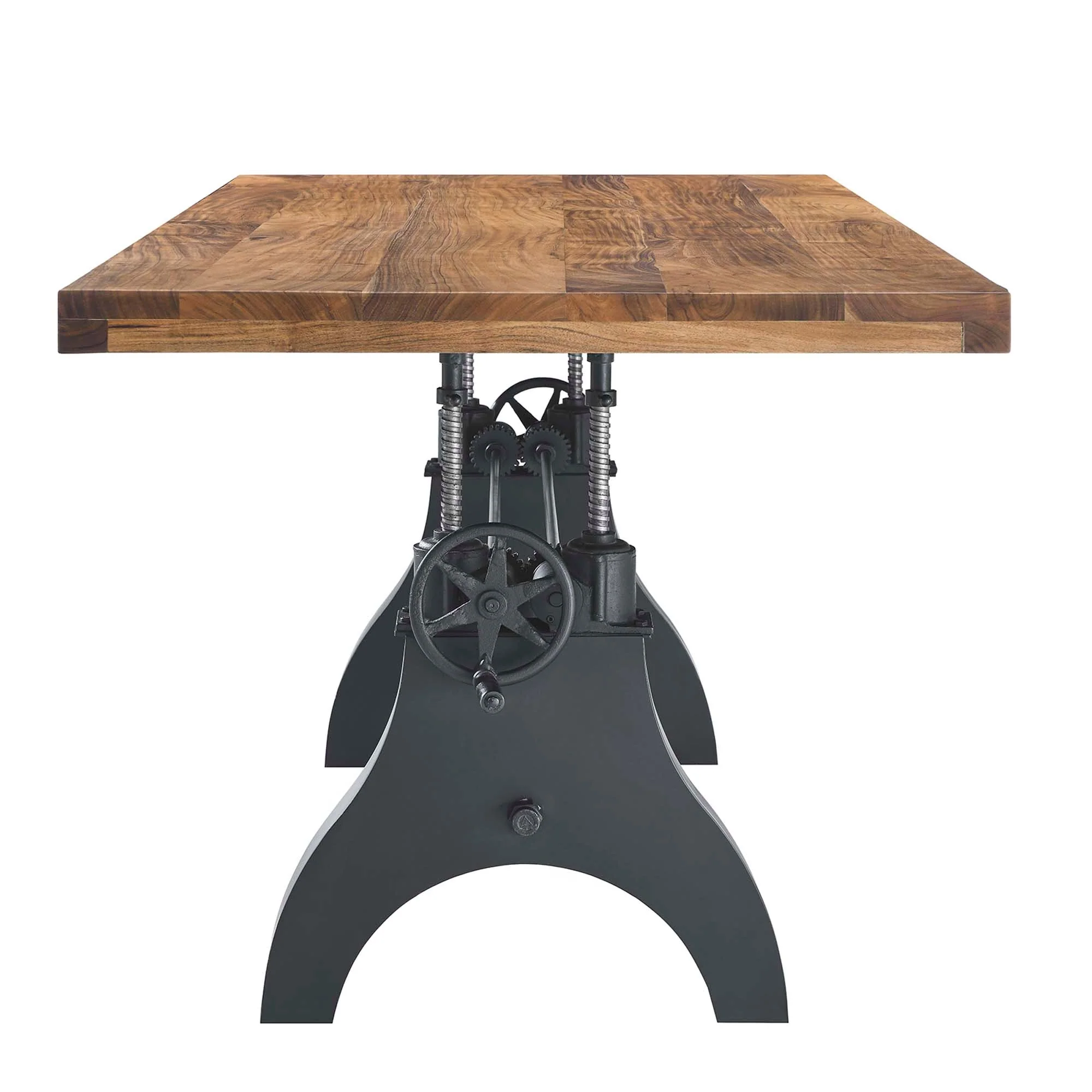 Genuine 96" Crank Adjustable Height Dining and Conference Table - Image 6