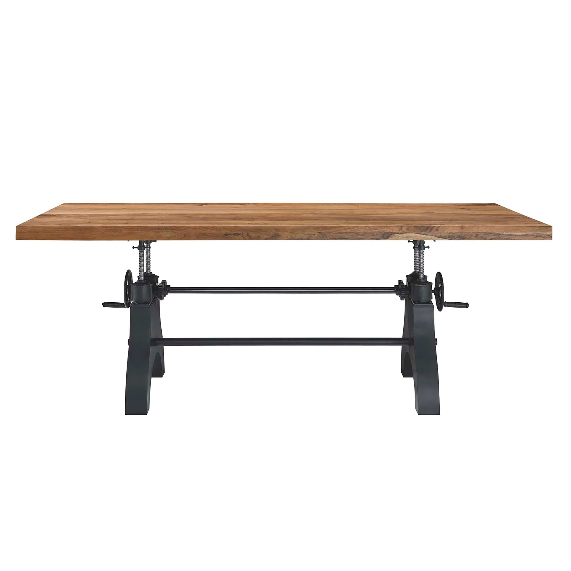 Genuine 96" Crank Adjustable Height Dining and Conference Table - Image 8
