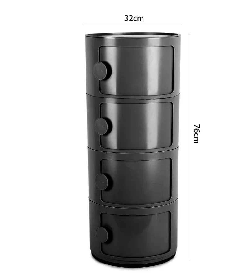 George Round 4 Drawer Storage - Image 10