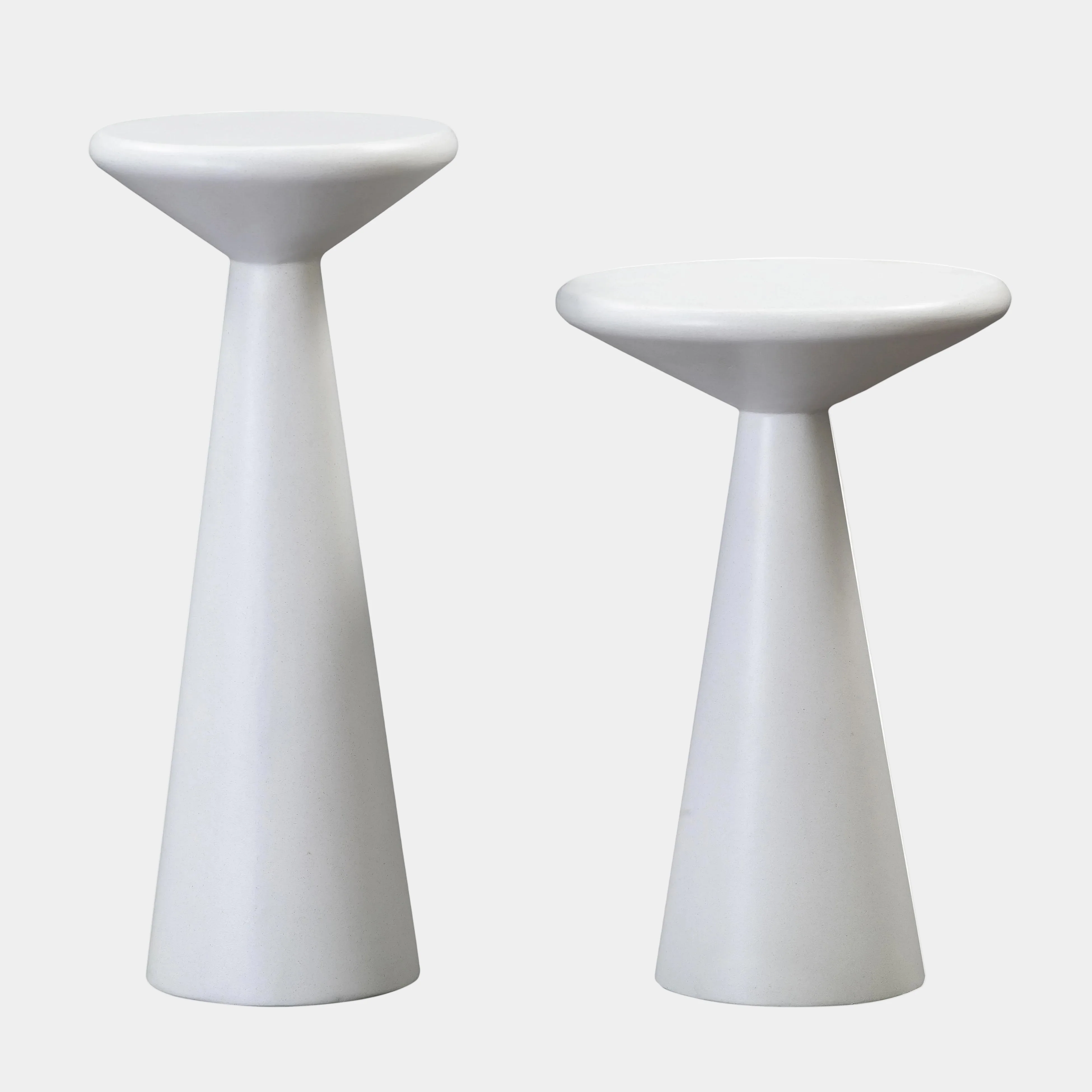 Gianna Concrete Accent Tables - Set of 2