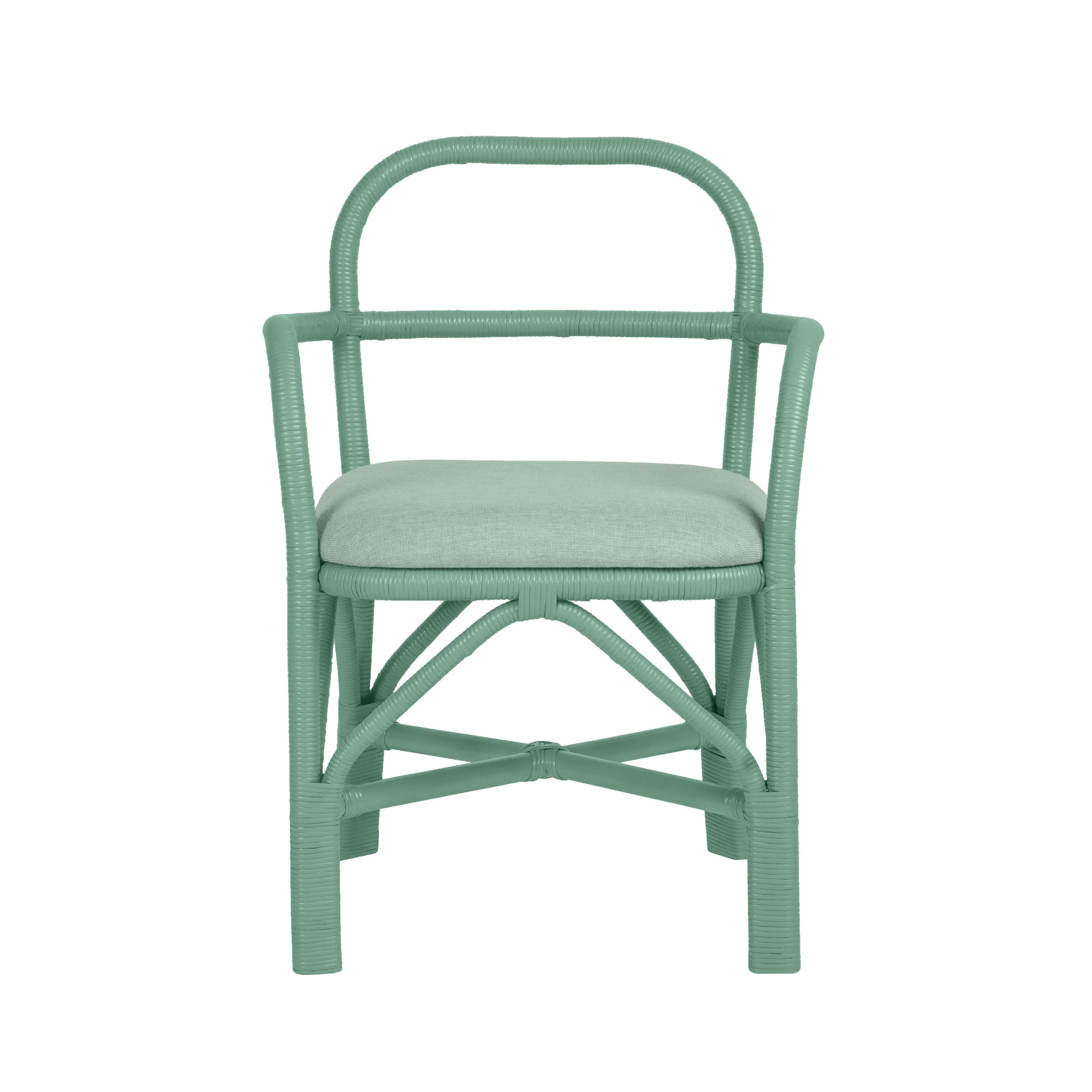 Ginny Rattan Dining Chair - Image 3
