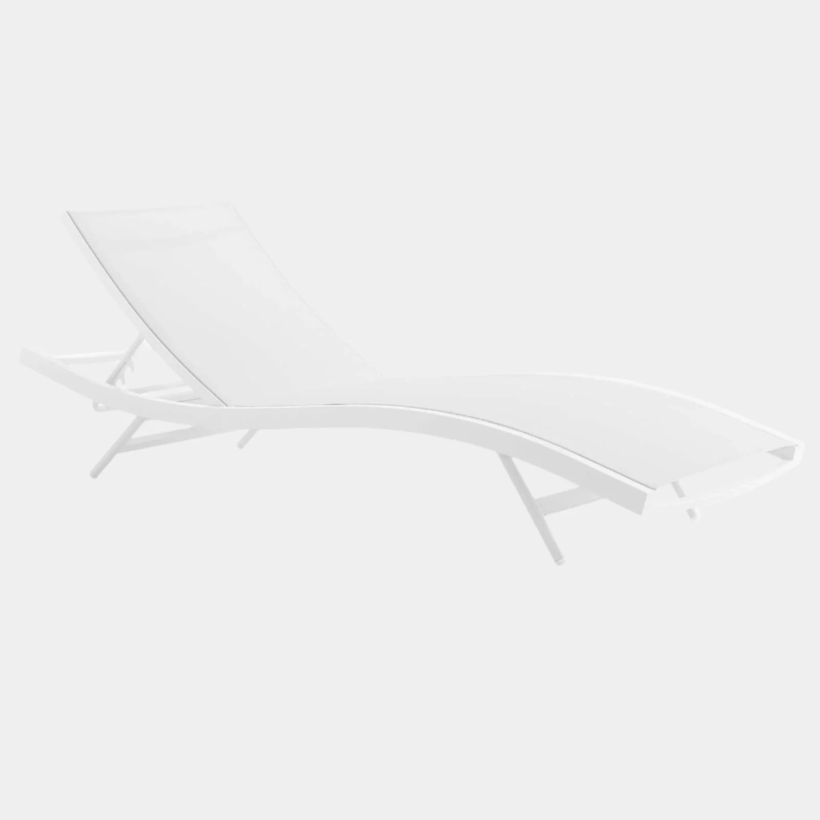 Glimpse Outdoor Patio Mesh Chaise Lounge Chair - Image 15