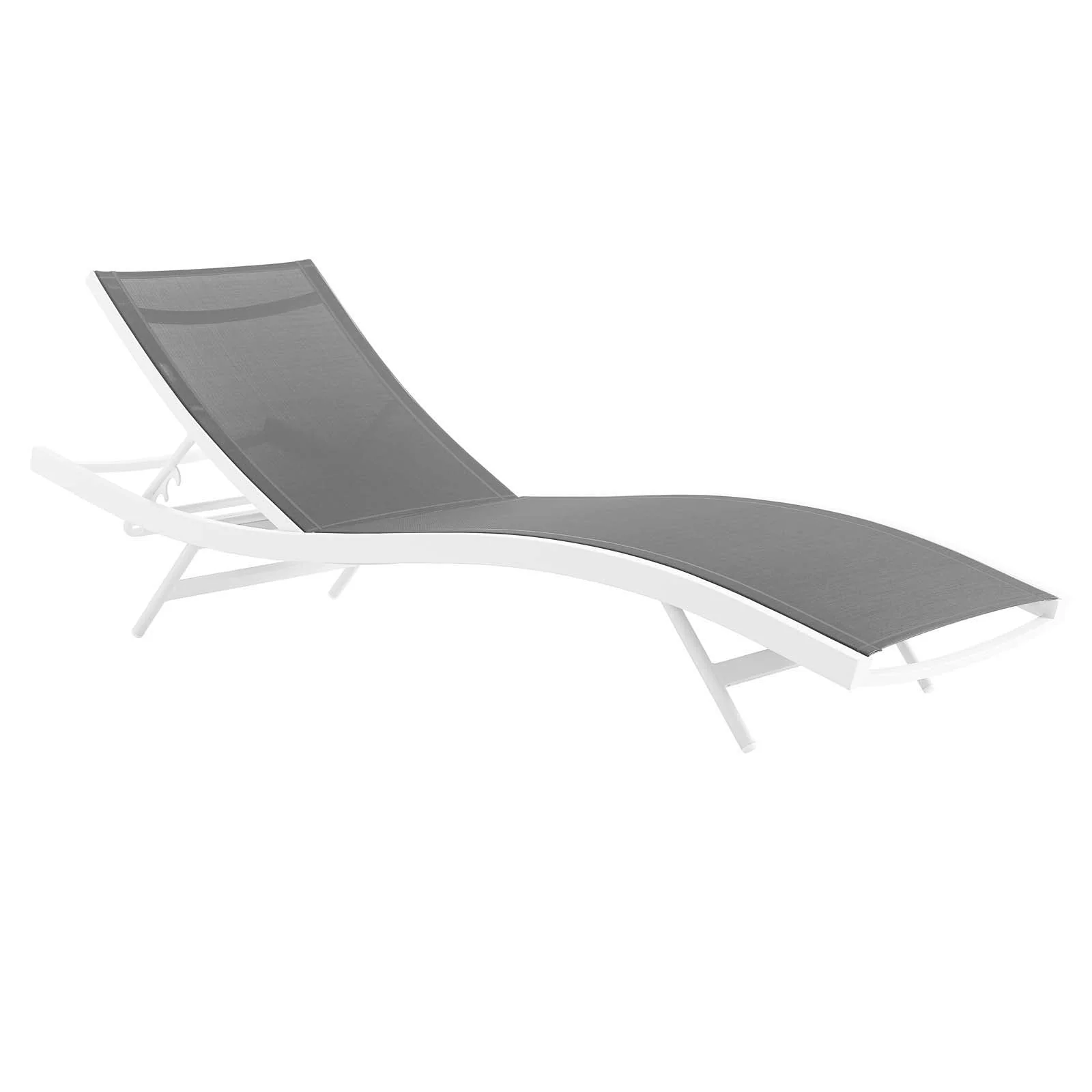 Glimpse Outdoor Patio Mesh Chaise Lounge Set of 2 - Image 3