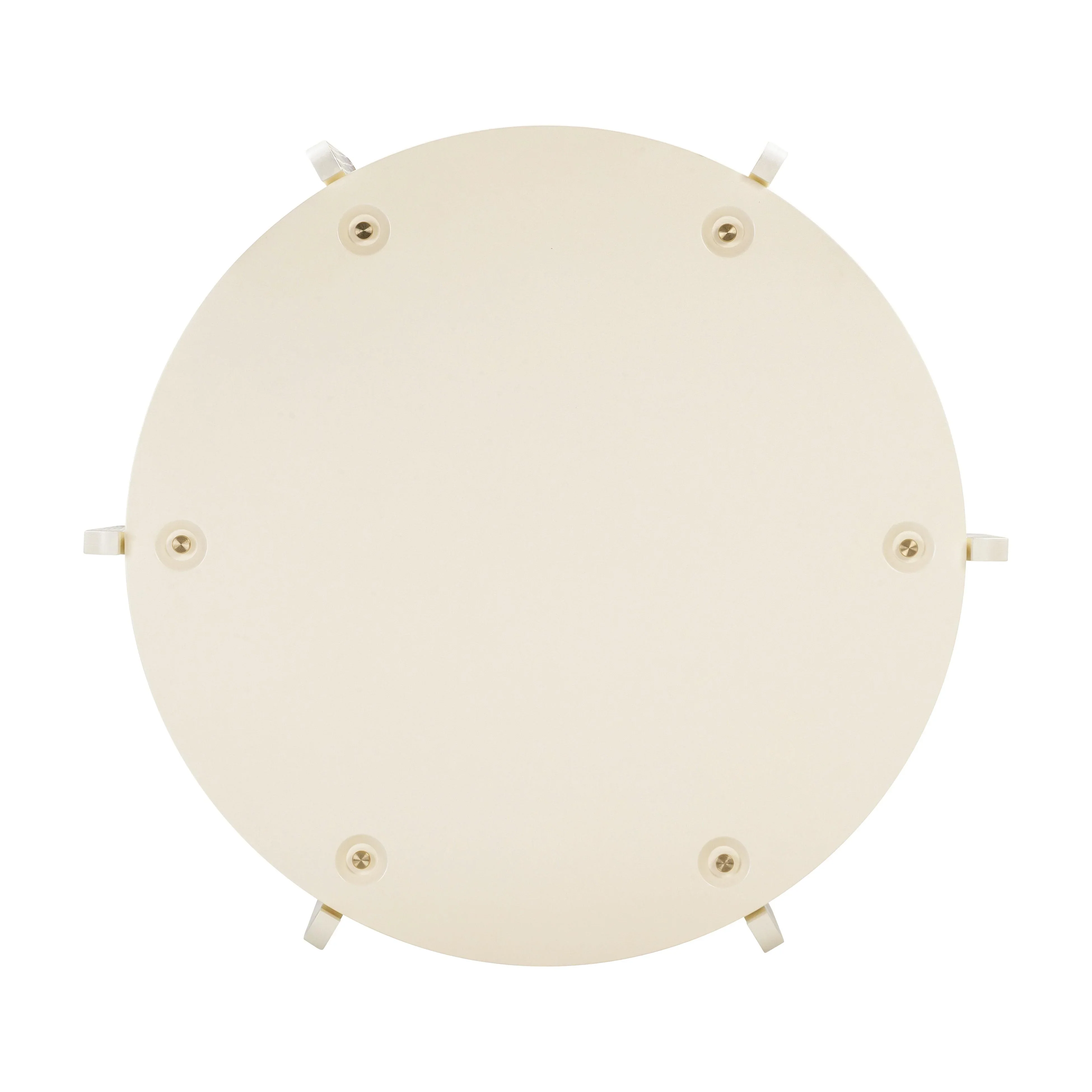 Gloria 35" Cream Oak Round Coffee Table - Image 6
