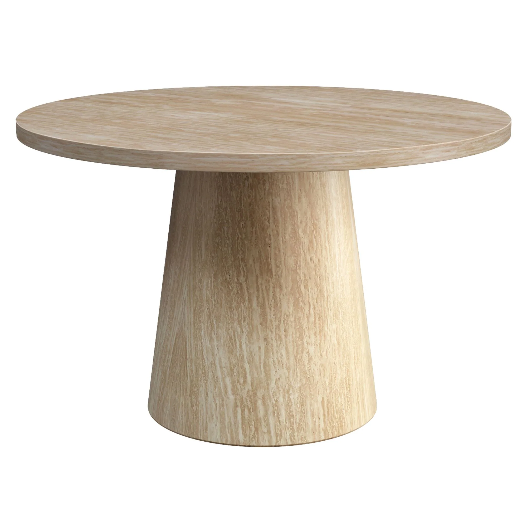 Godiva/Koda 5pc Dining Set in Ivory with Beige Chair - Image 2