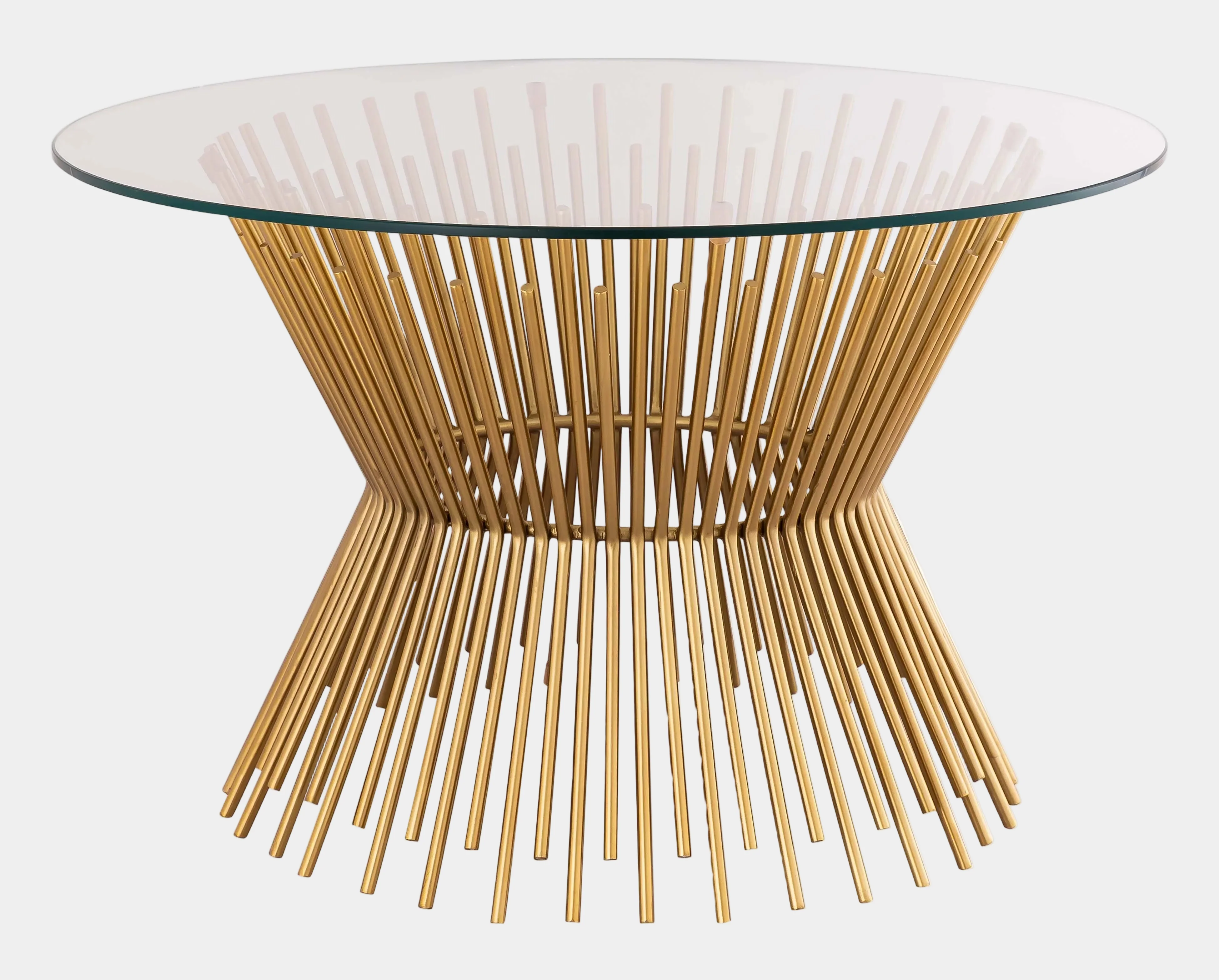 Grace 30" Glass Round Coffee Table