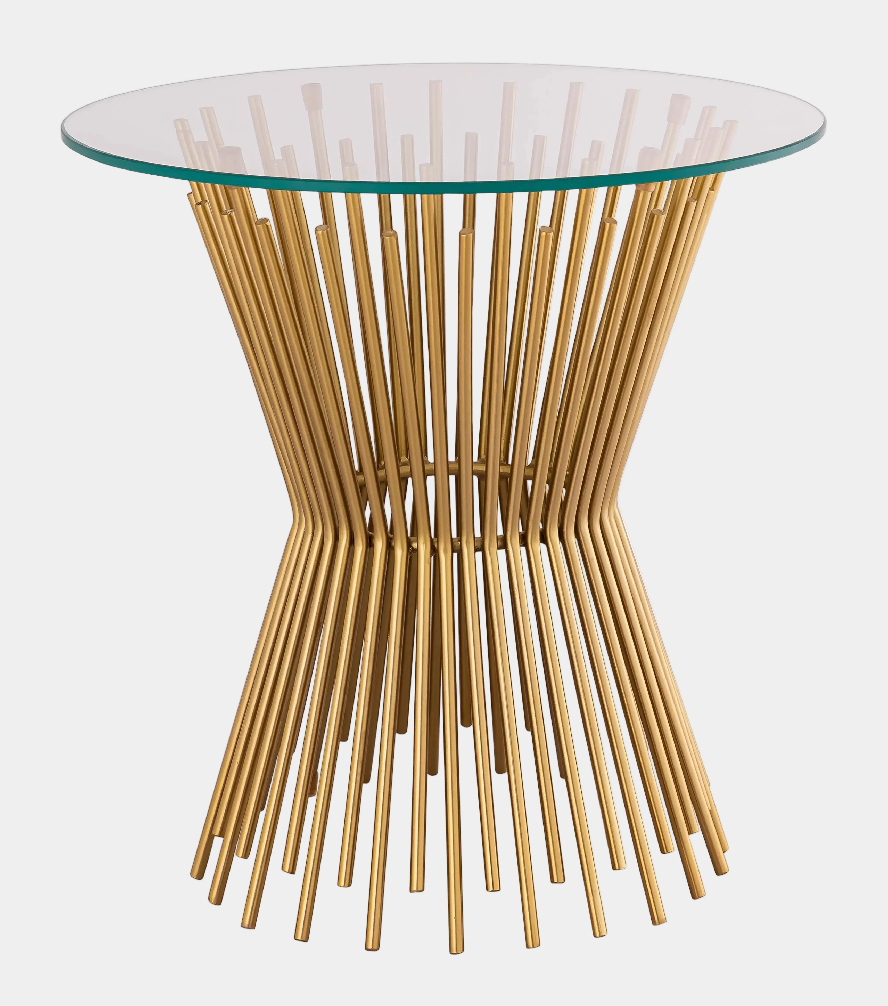 Grace Glass Round Side Table