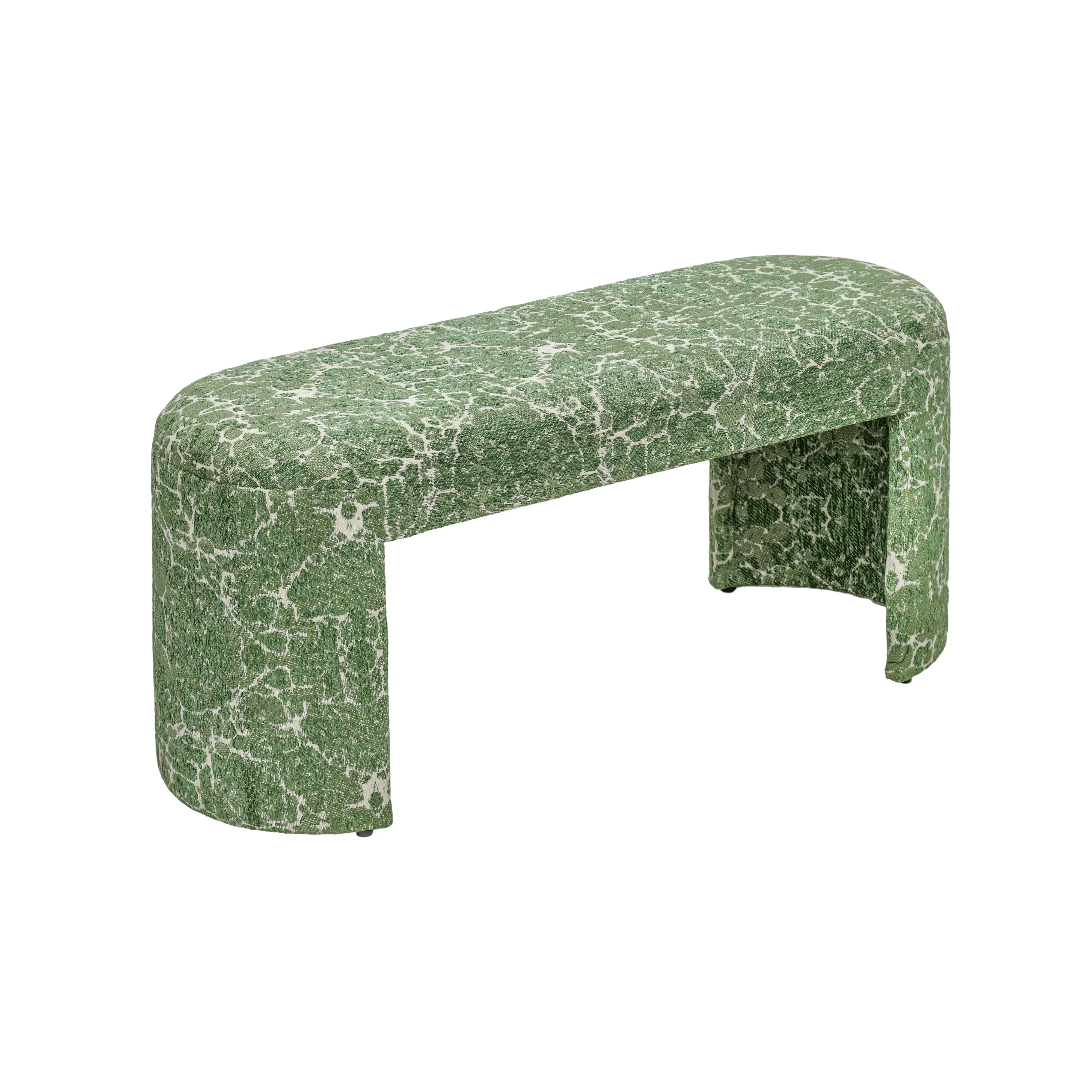 Greenspace 39" Rounded Upholstered Bench - Image 3