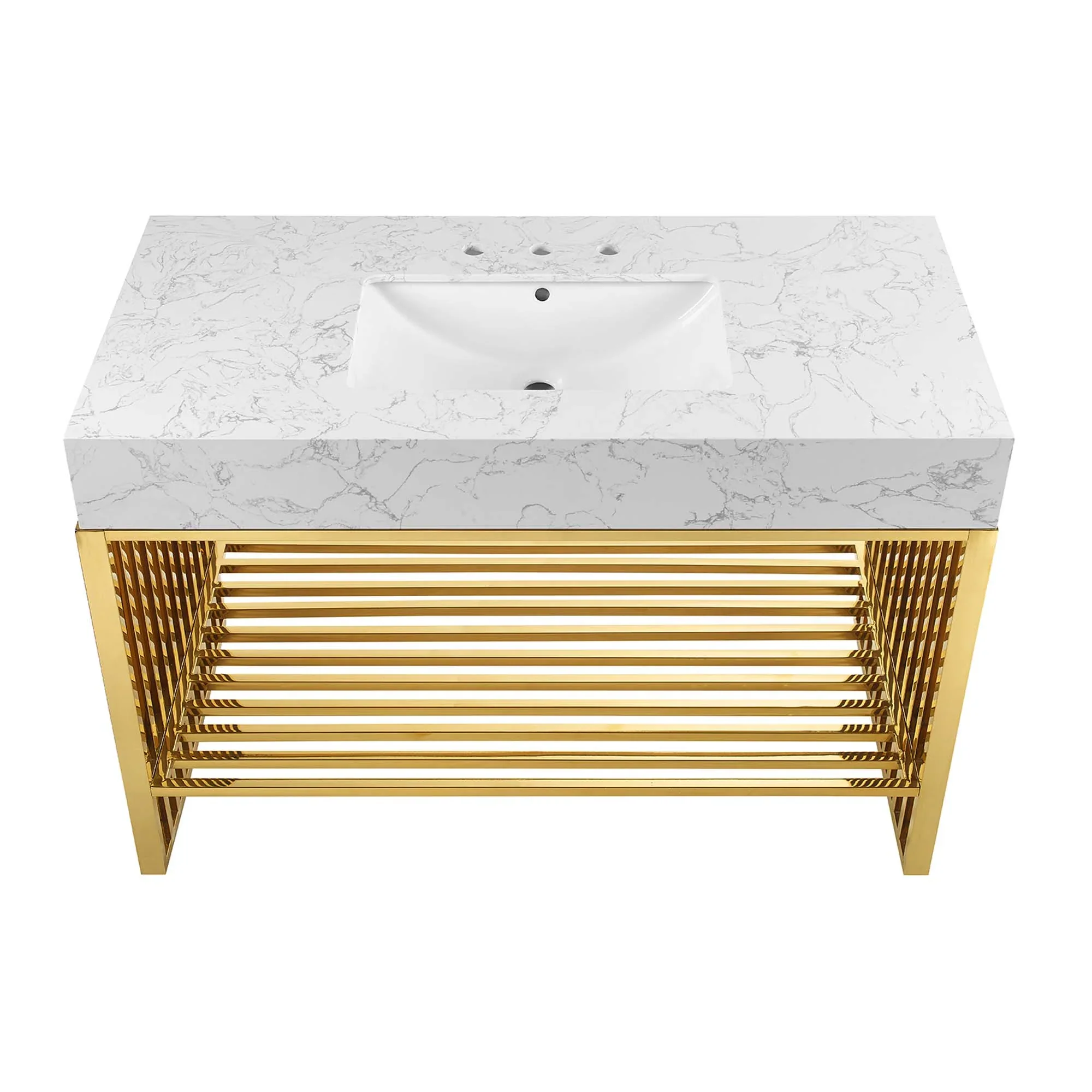 Gridiron Bathroom Vanity Basin Included - Image 75