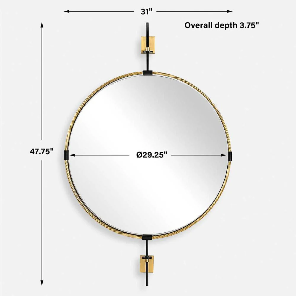 Guardrail Round Mirror - Image 7