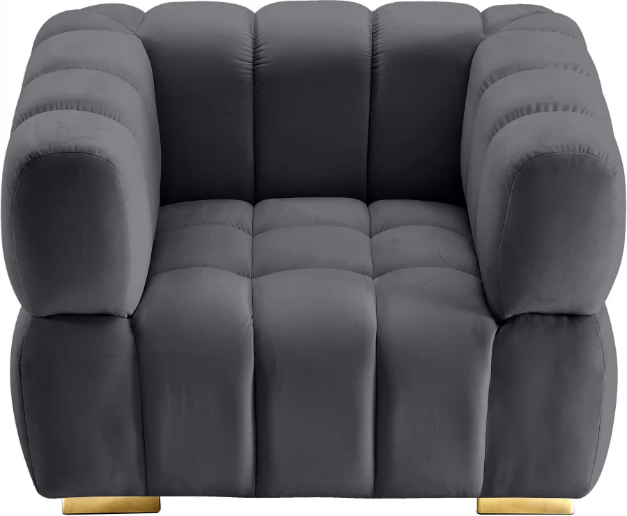 Gwen Velvet Upholstered Chair - Image 23