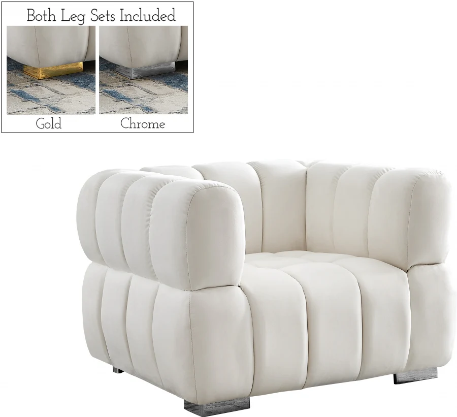 Gwen Velvet Upholstered Chair - Image 34
