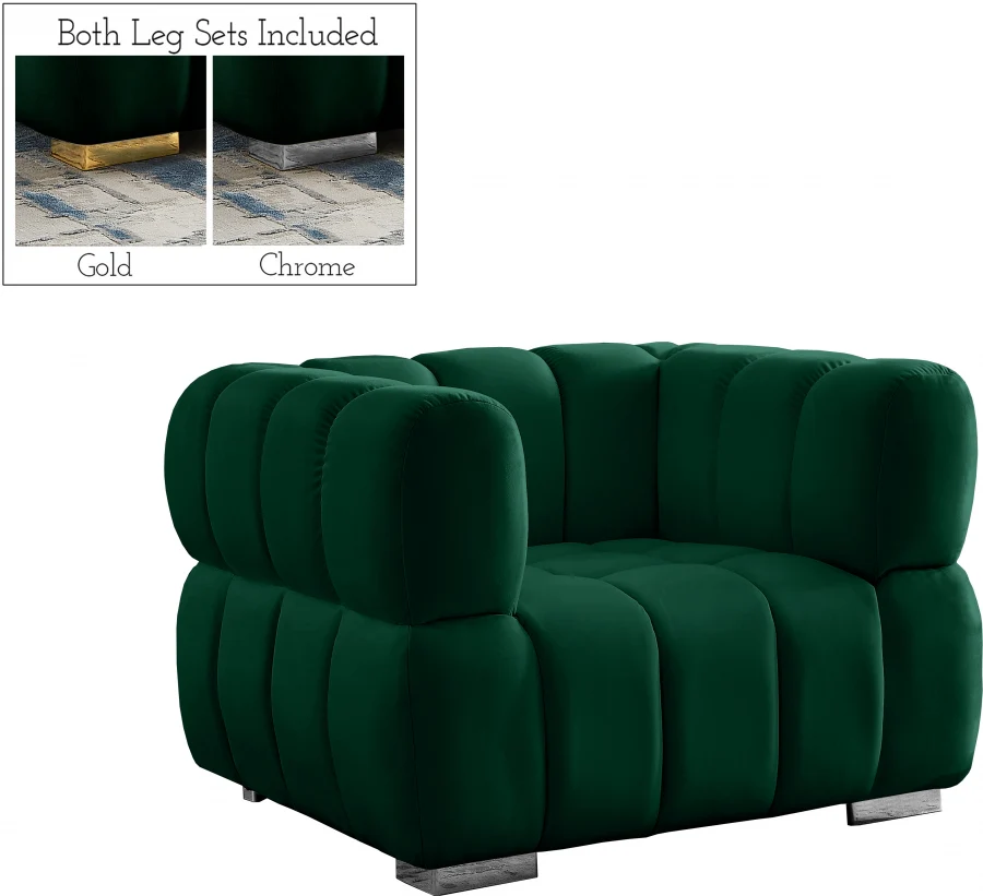 Gwen Velvet Upholstered Chair - Image 66
