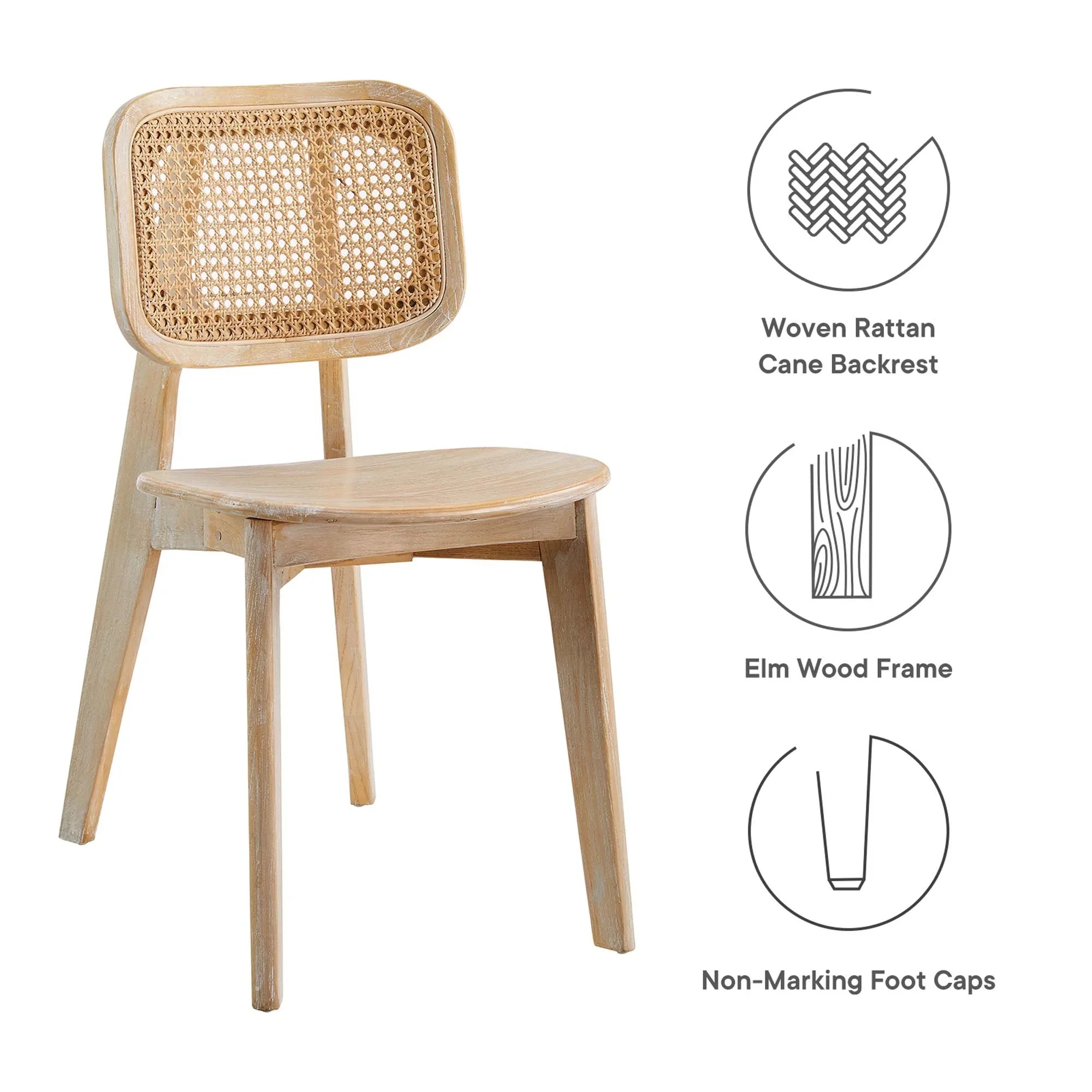 Habitat Wood Dining Side Chair Set of 2 - Image 17